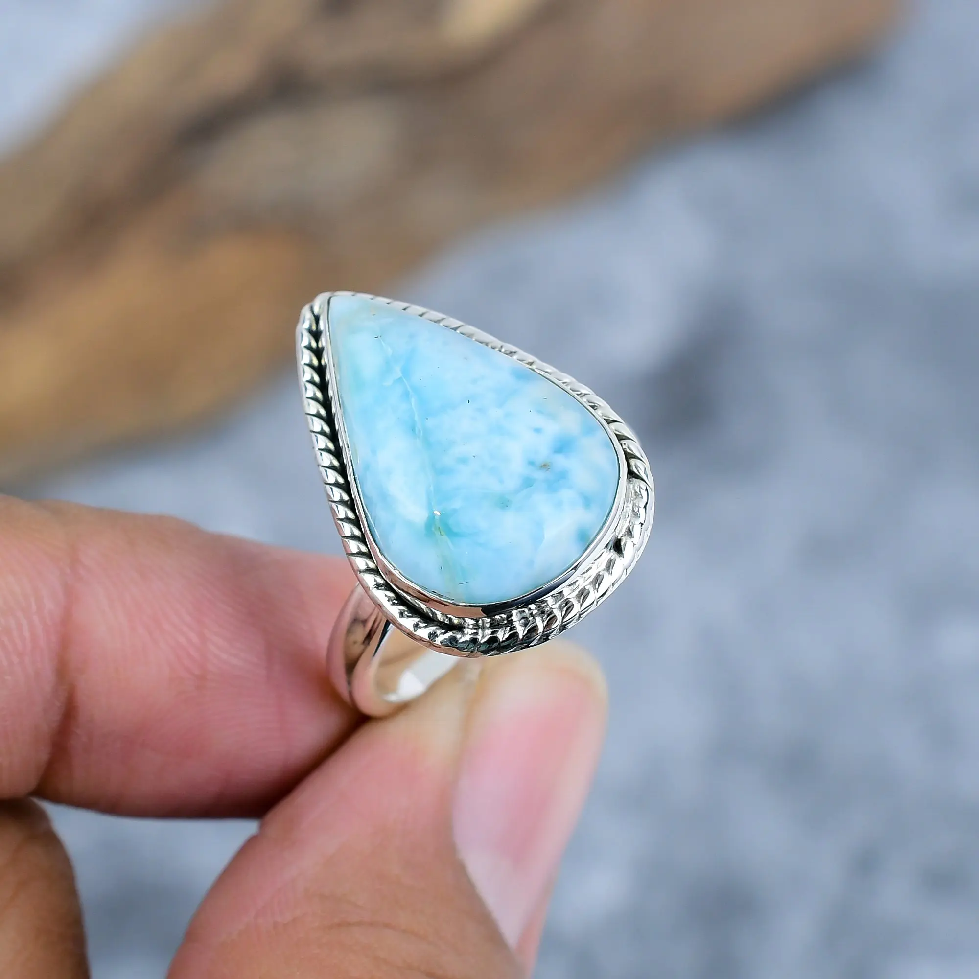 Lemon Quartz Ring