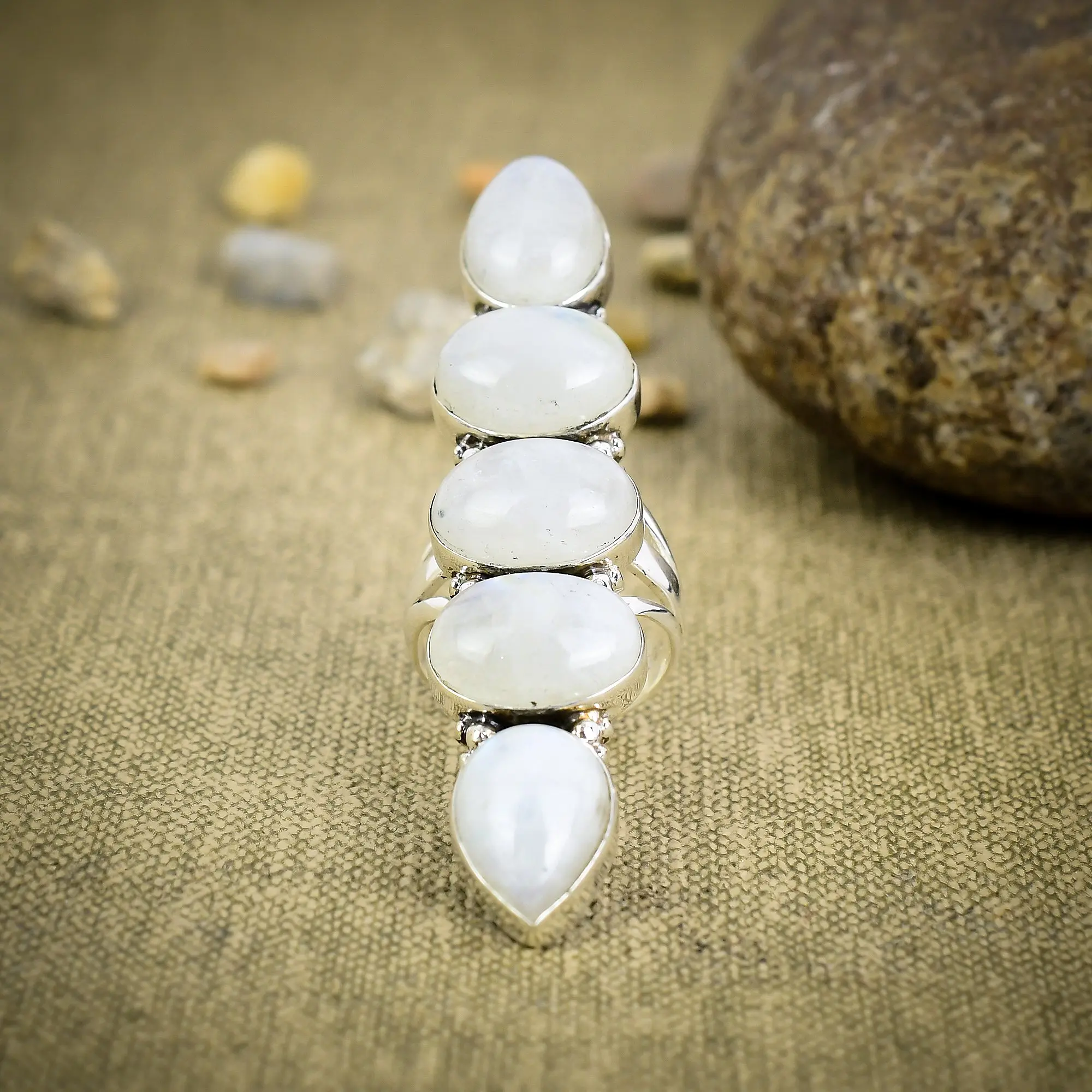 Moonstone Ring