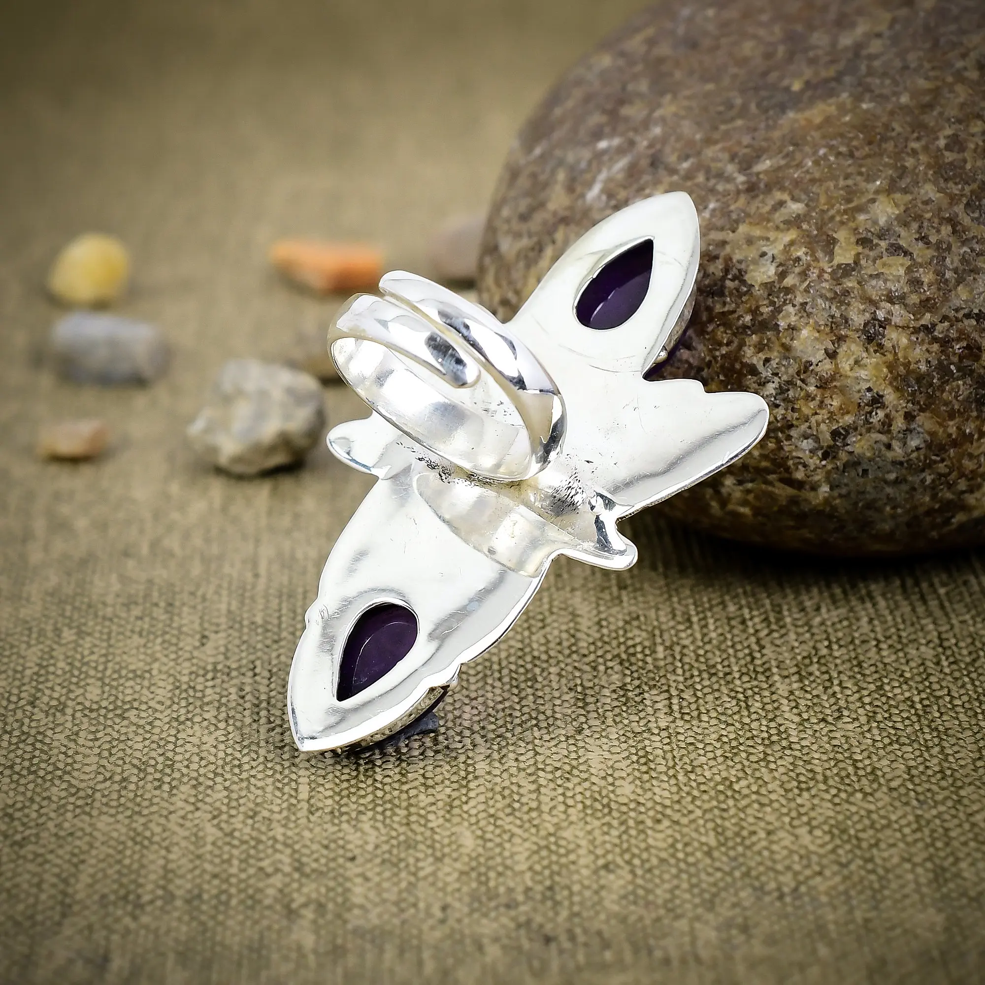 Sage Amethyst Ring