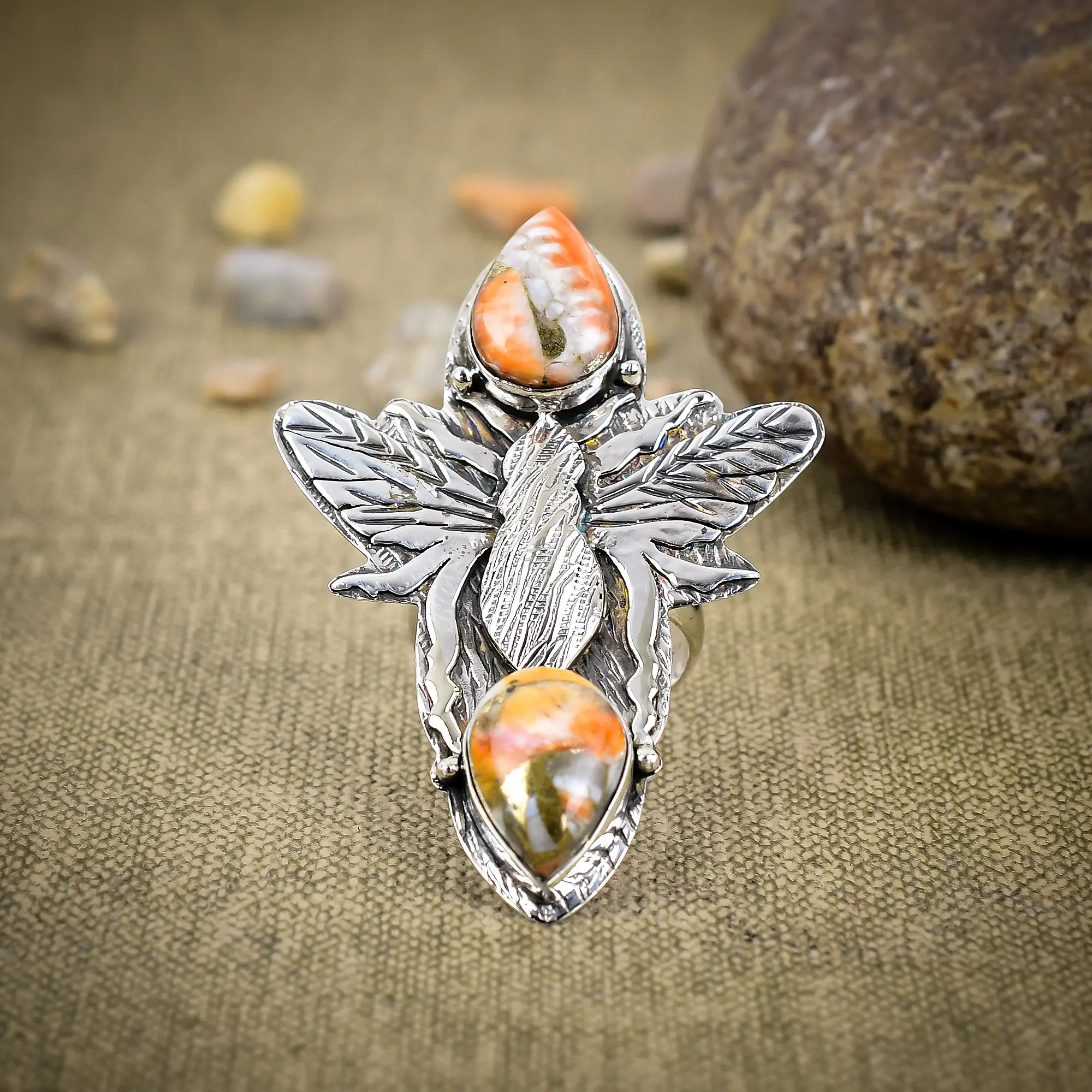 Oyster Turquoise Ring