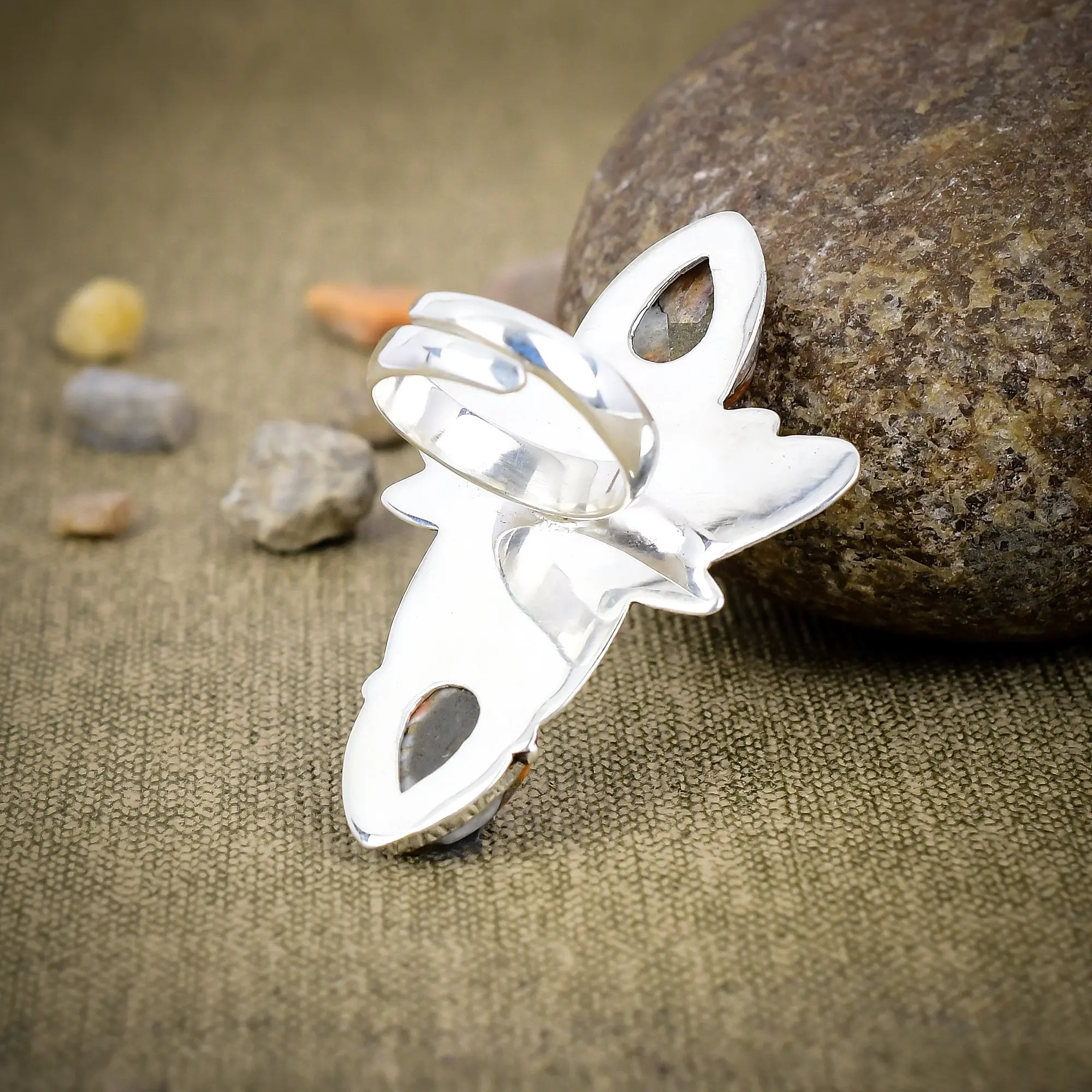 Spiny Oyster Turquoise Ring