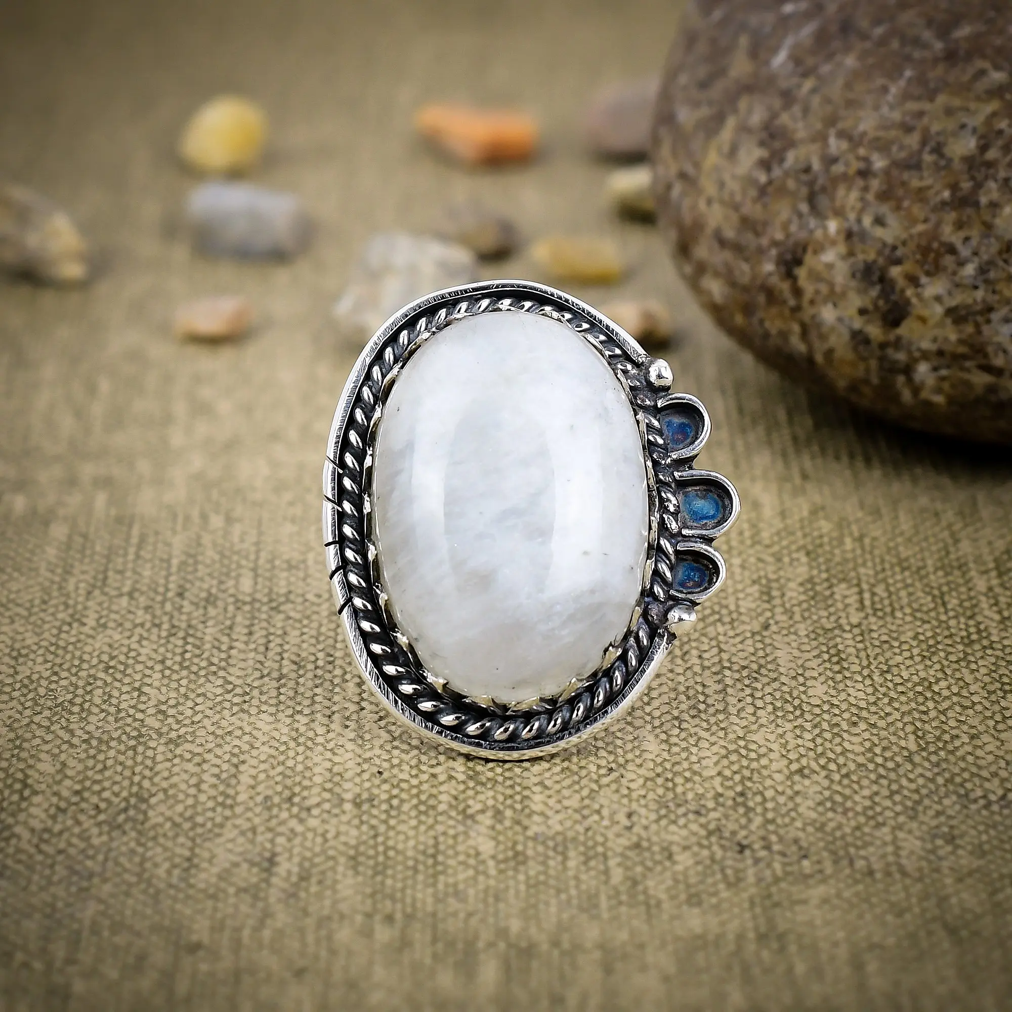 Moonstone Ring