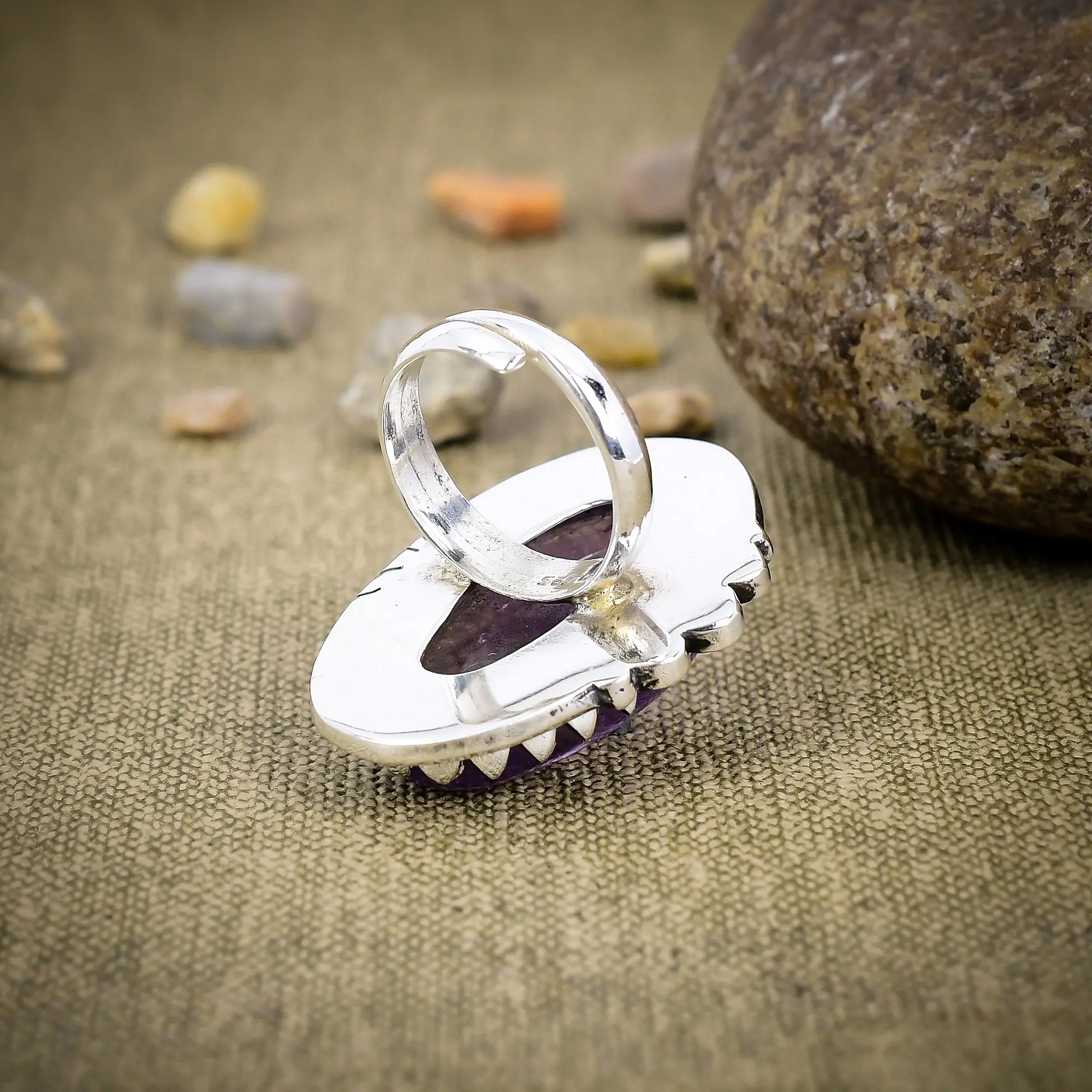 Sage Amethyst Ring