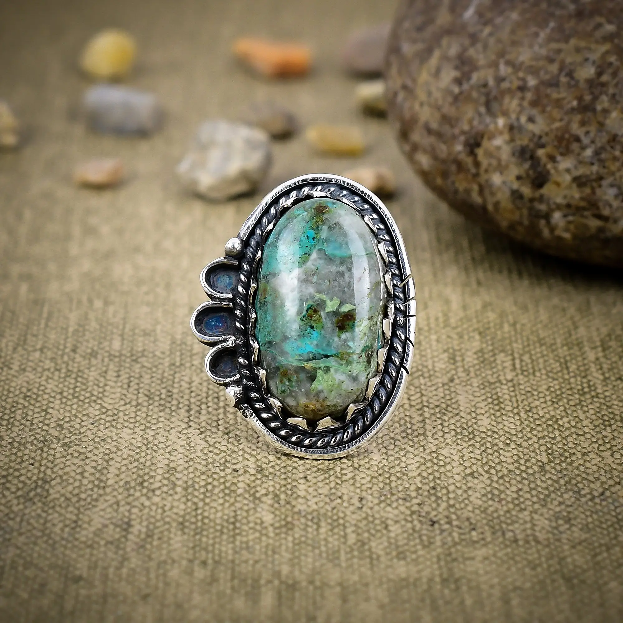 Chrysocolla Ring