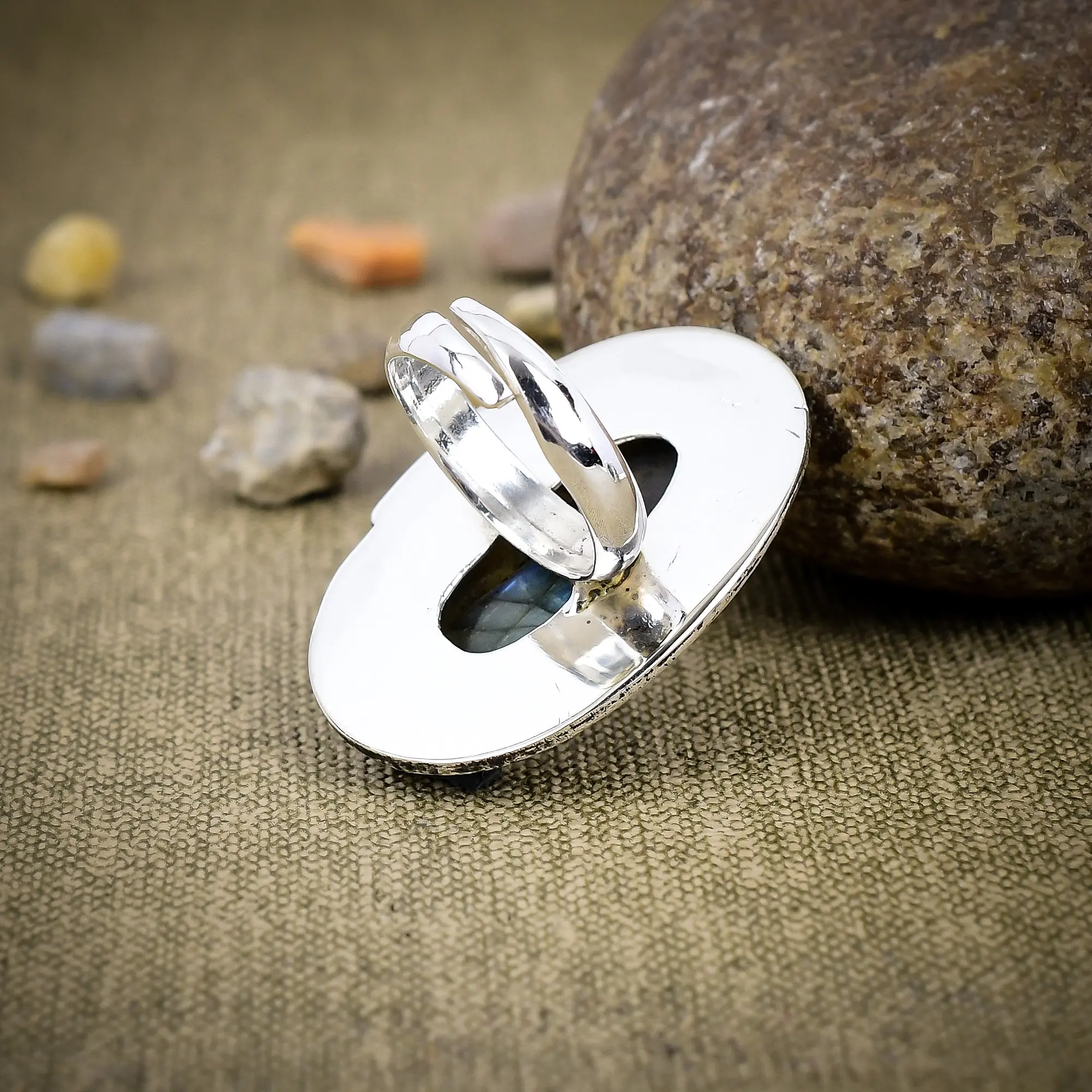 Labradorite Ring