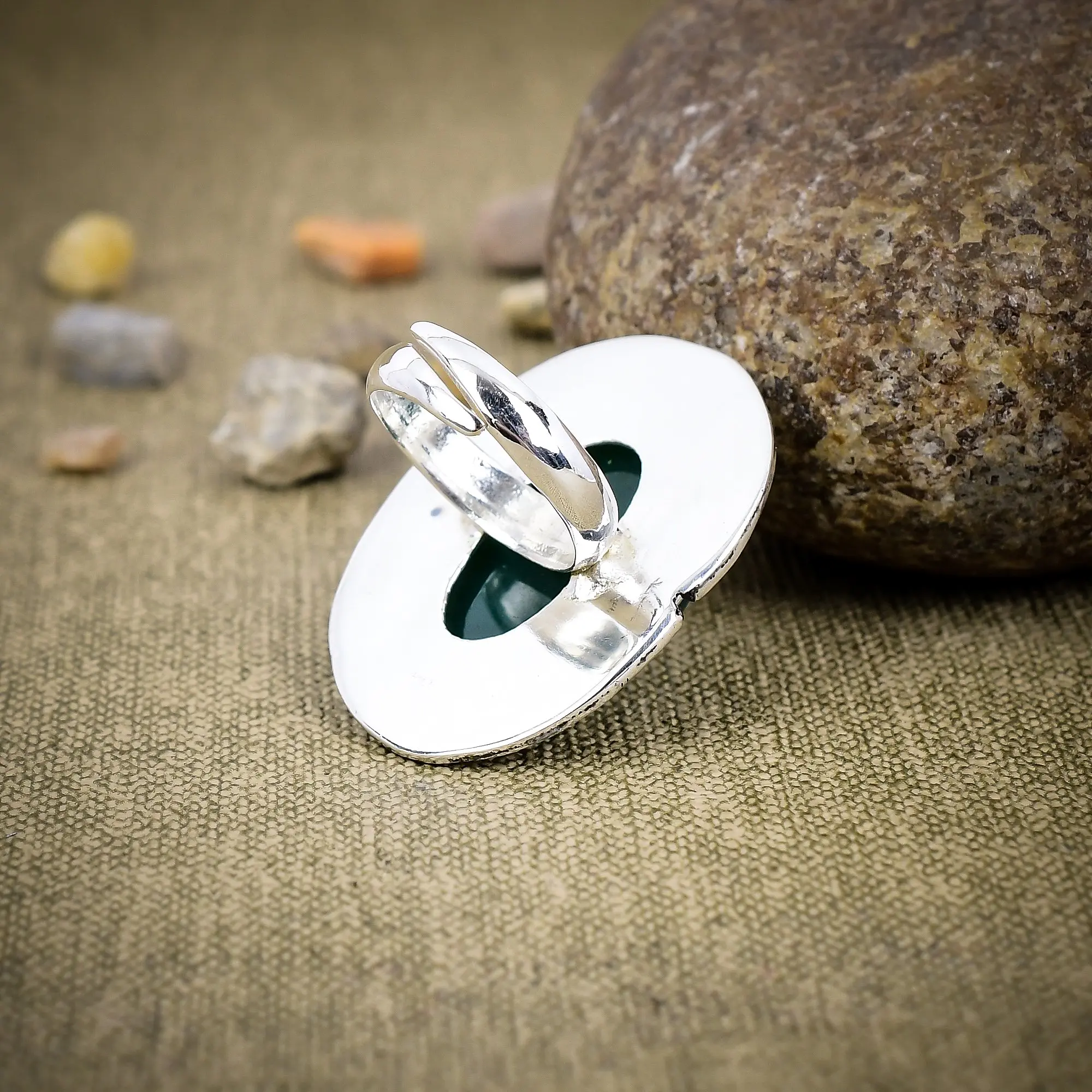 Green Onyx Ring