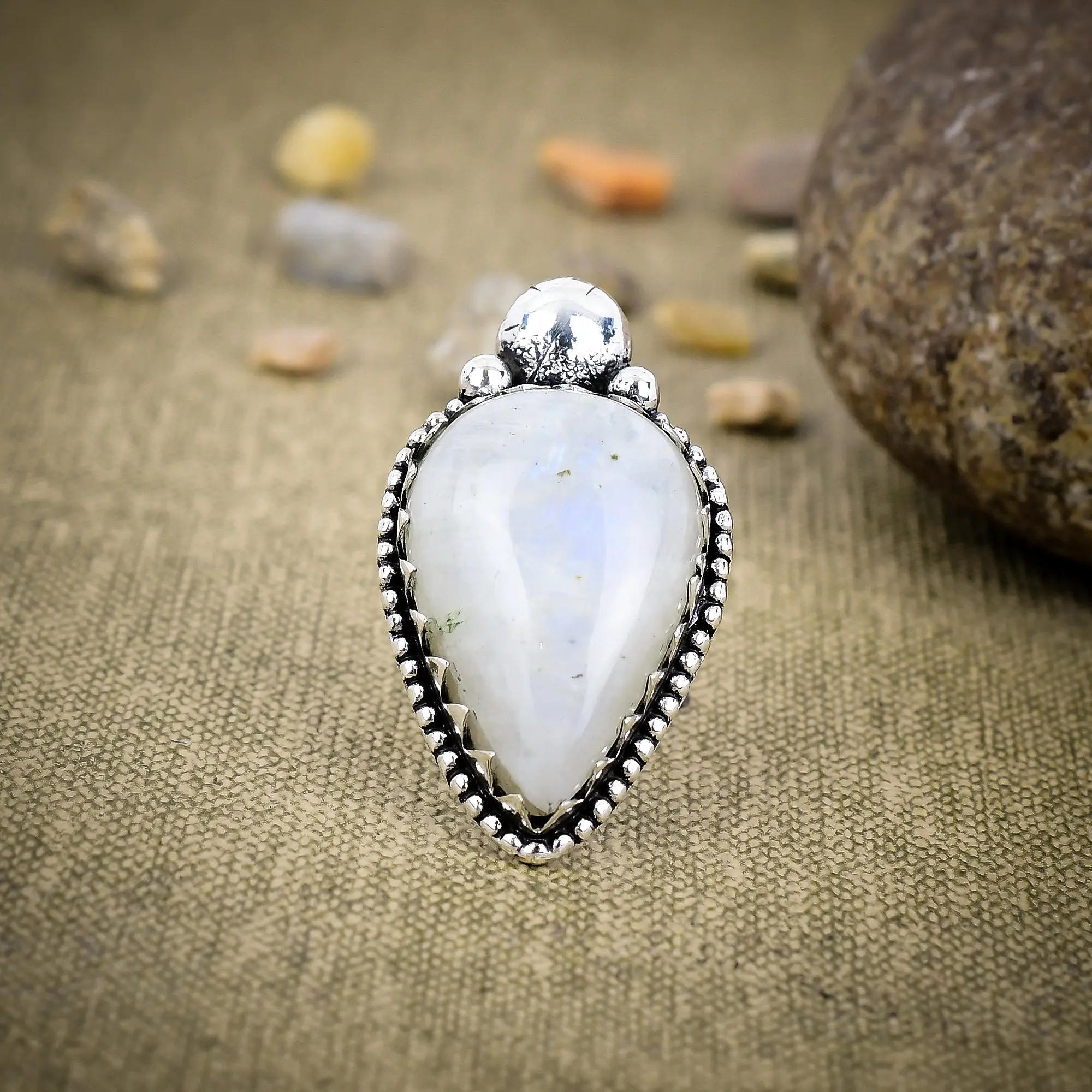 Moonstone Ring