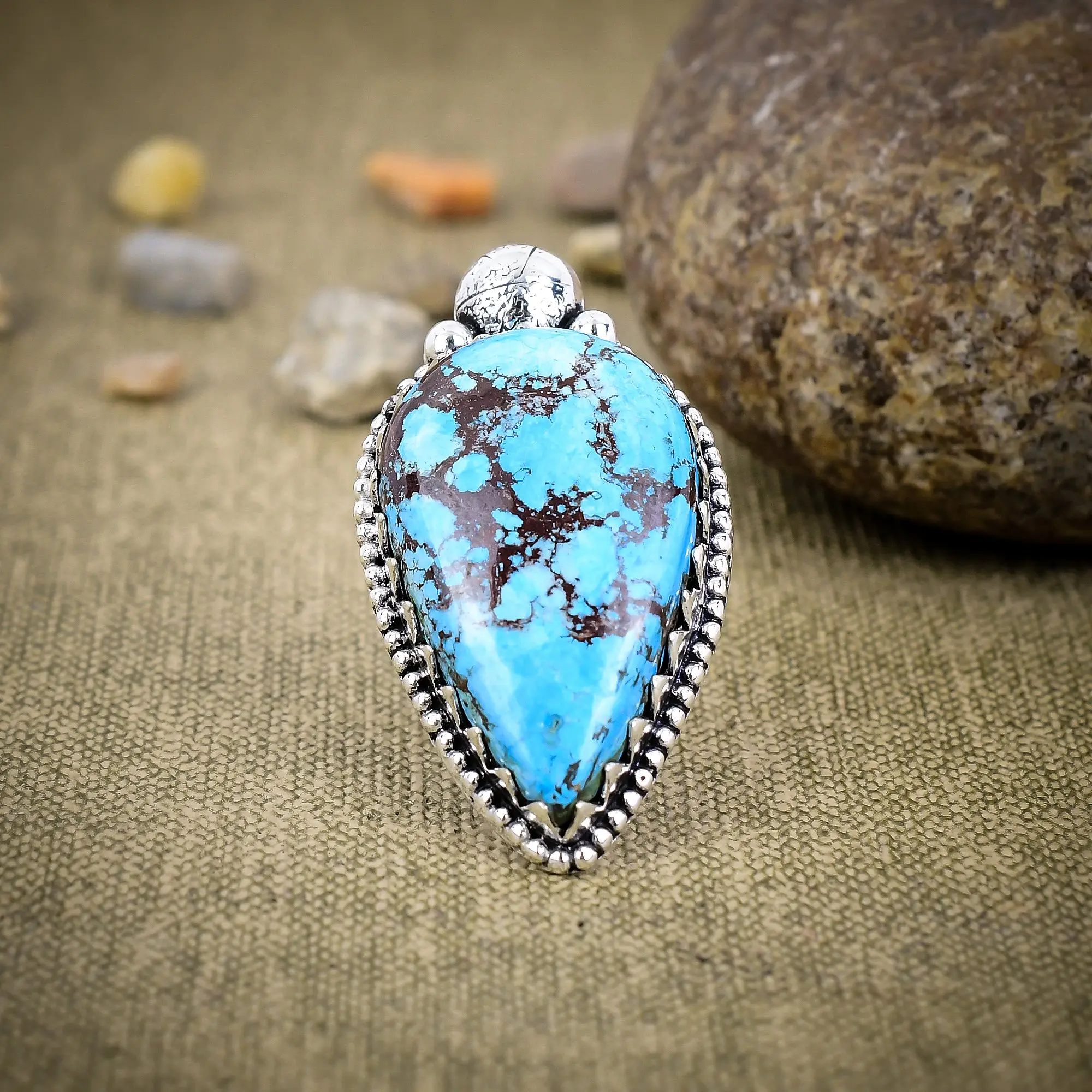 Tibetan Turquoise Ring