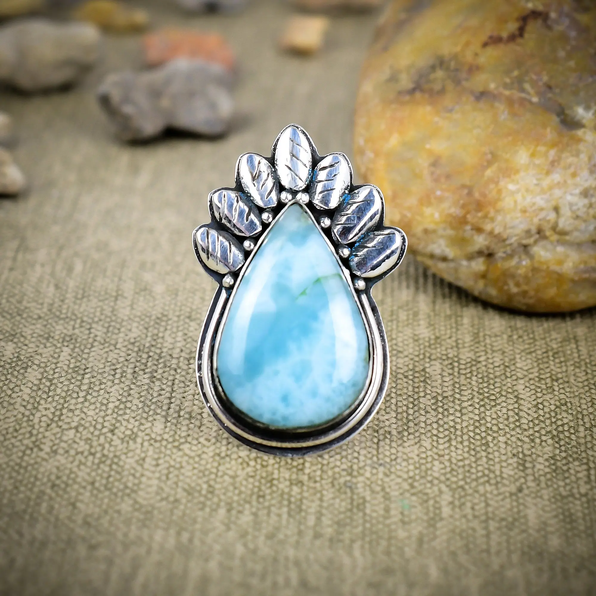 Larimar Ring