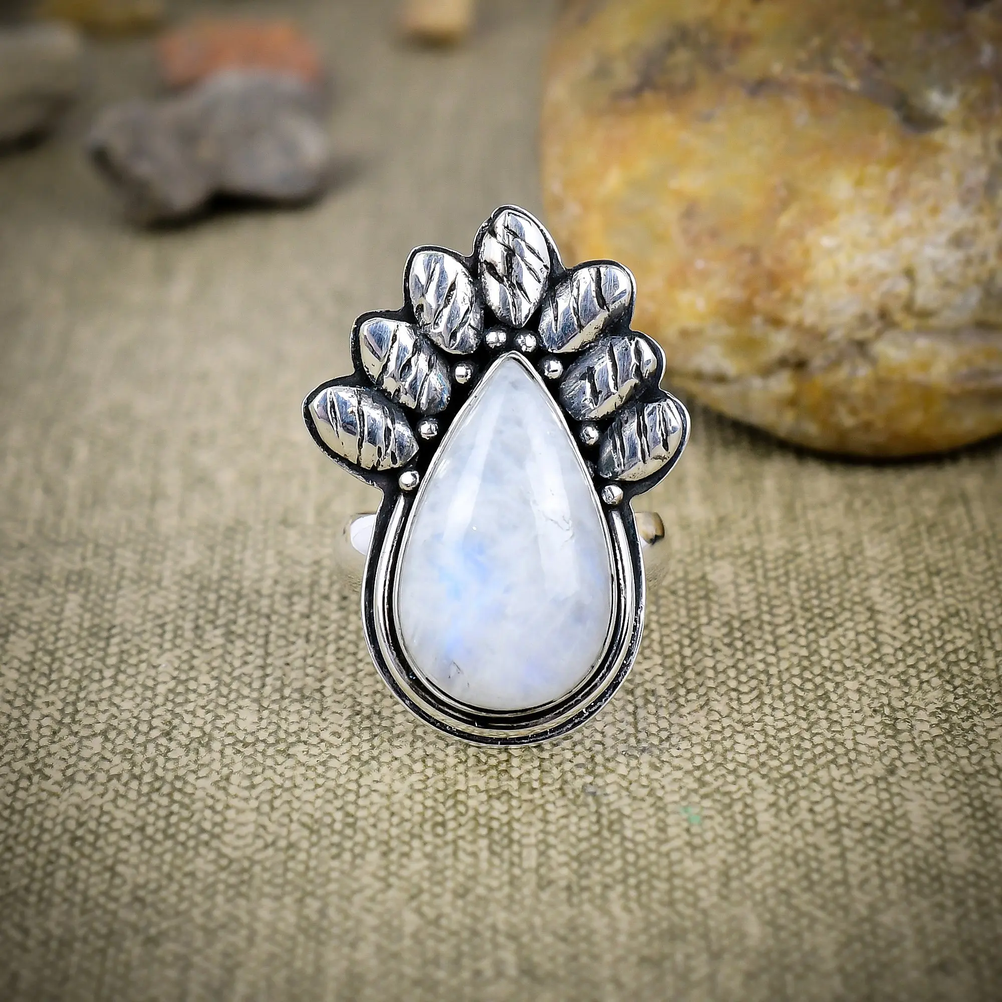 Moonstone Ring
