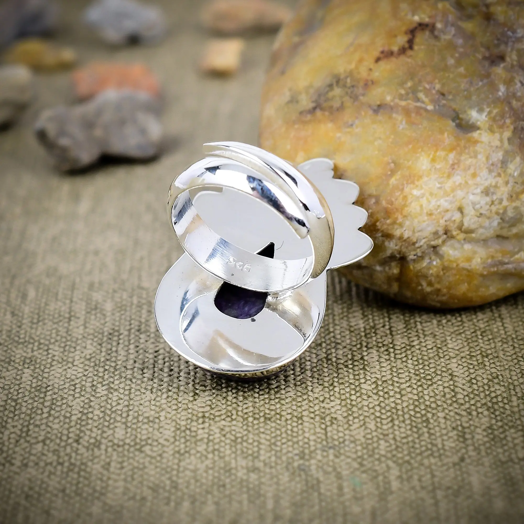 Russian Charoite Ring