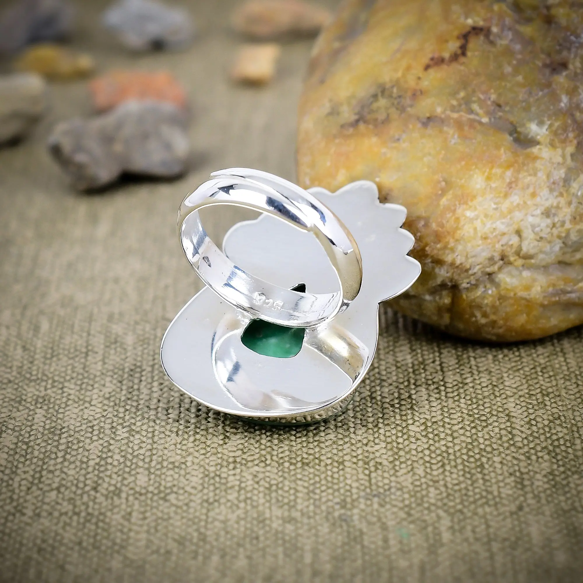 Chrysoprase Ring