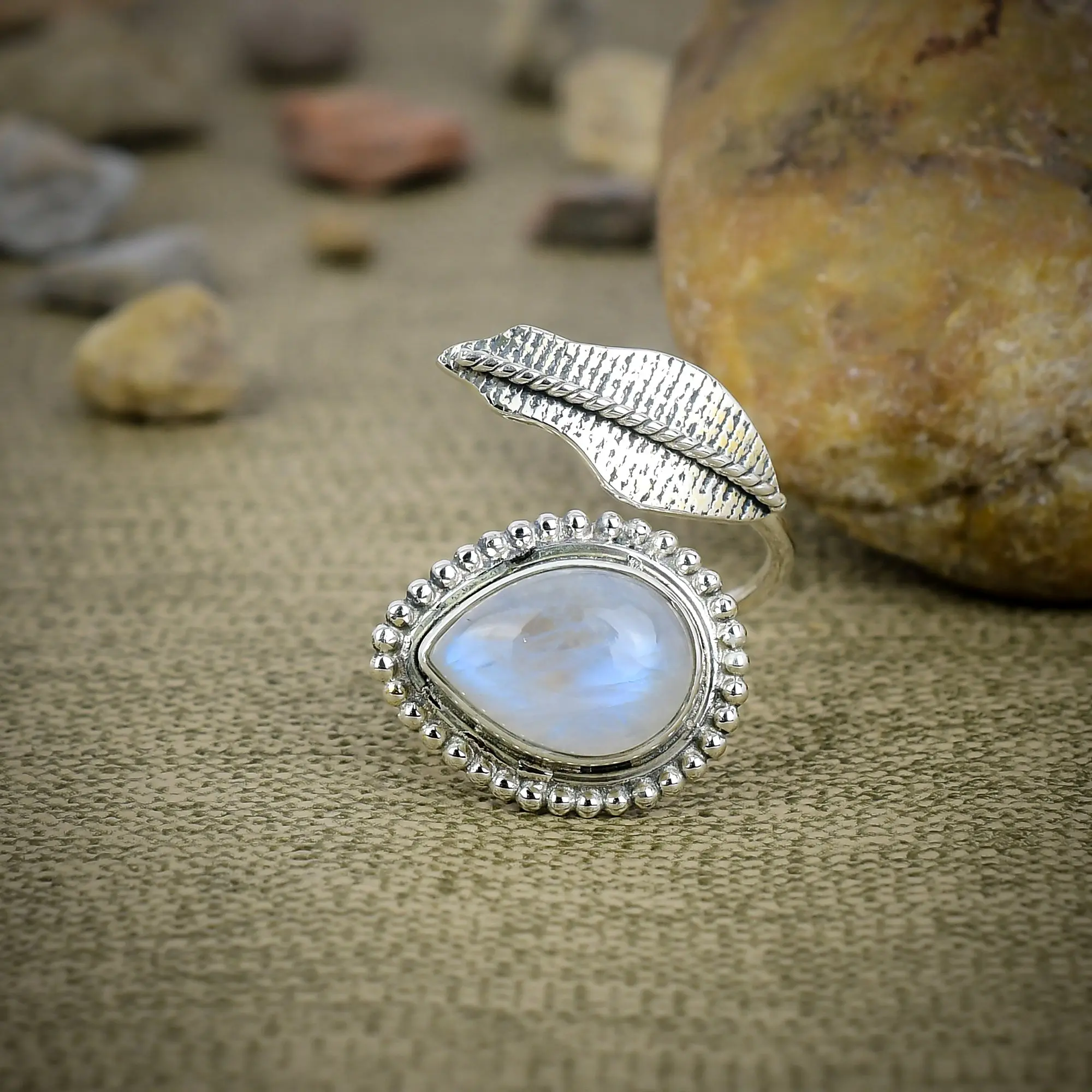 Moonstone Ring