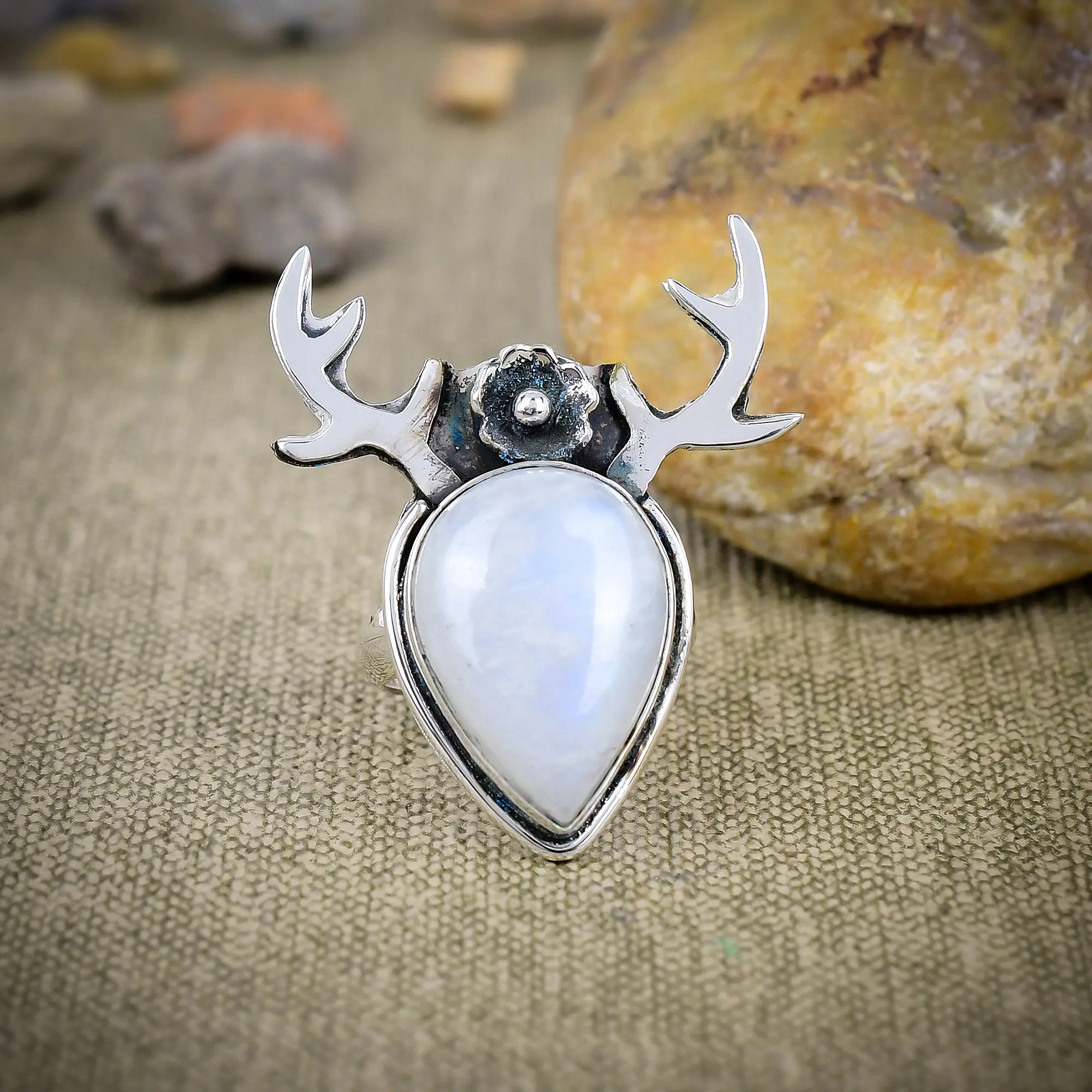 Moonstone Ring