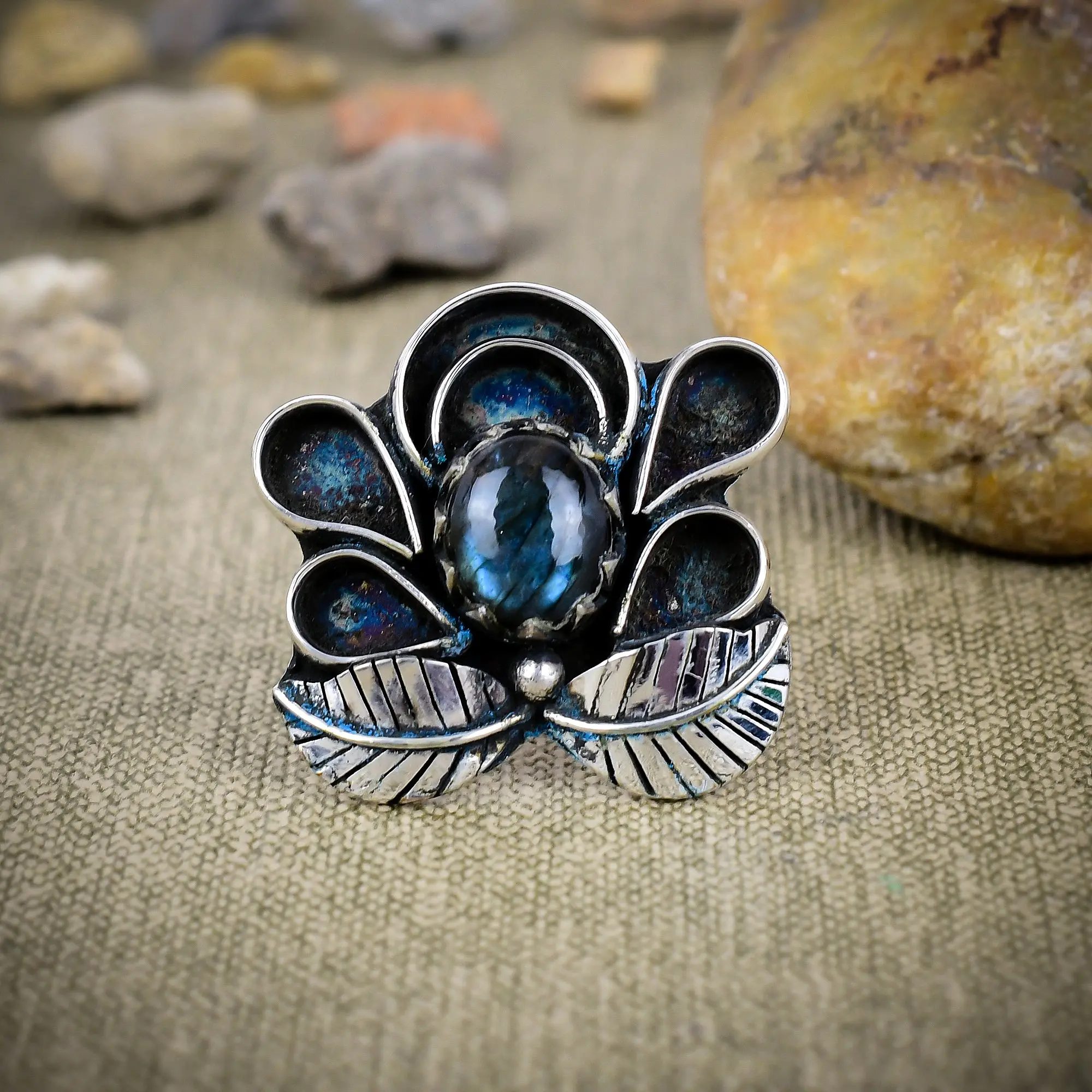 Labradorite Ring