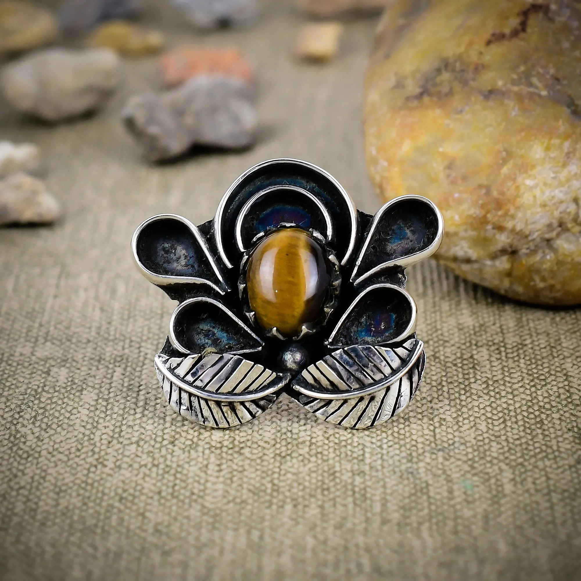 Tiger's Eye Ring