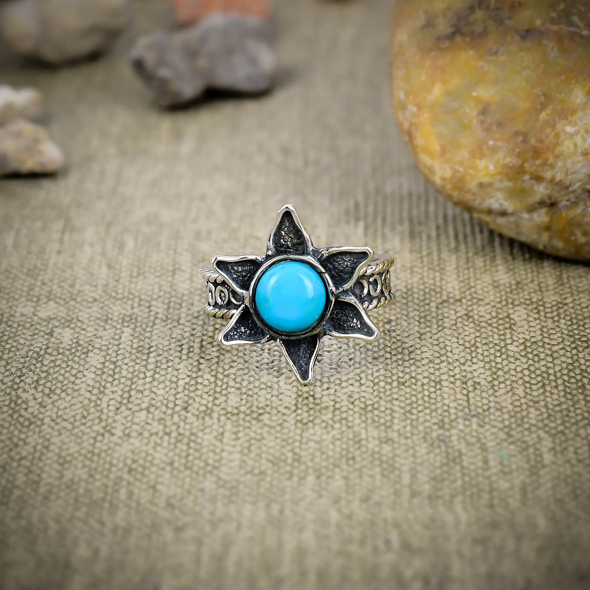 Sleeping Turquoise Ring
