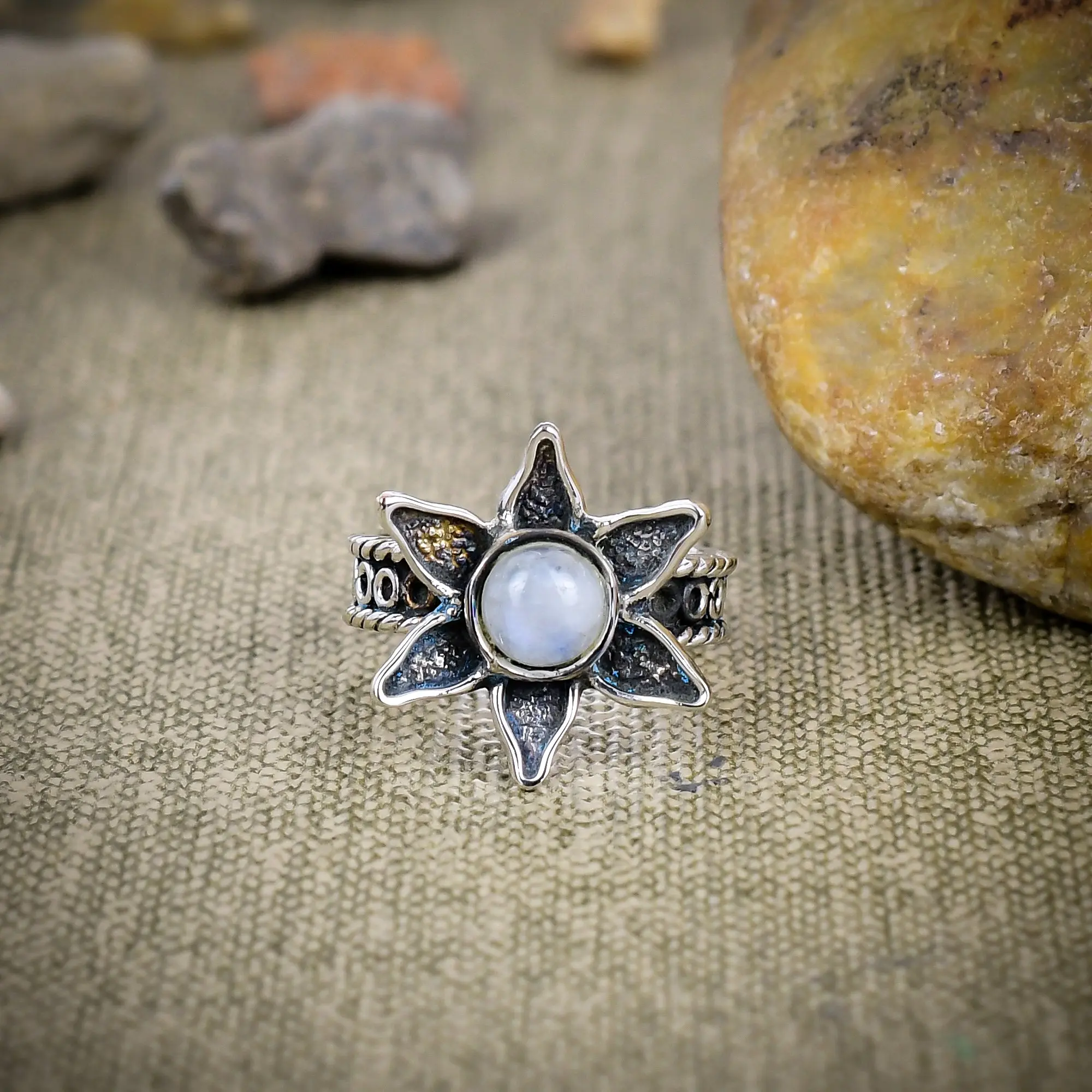 Moonstone Ring