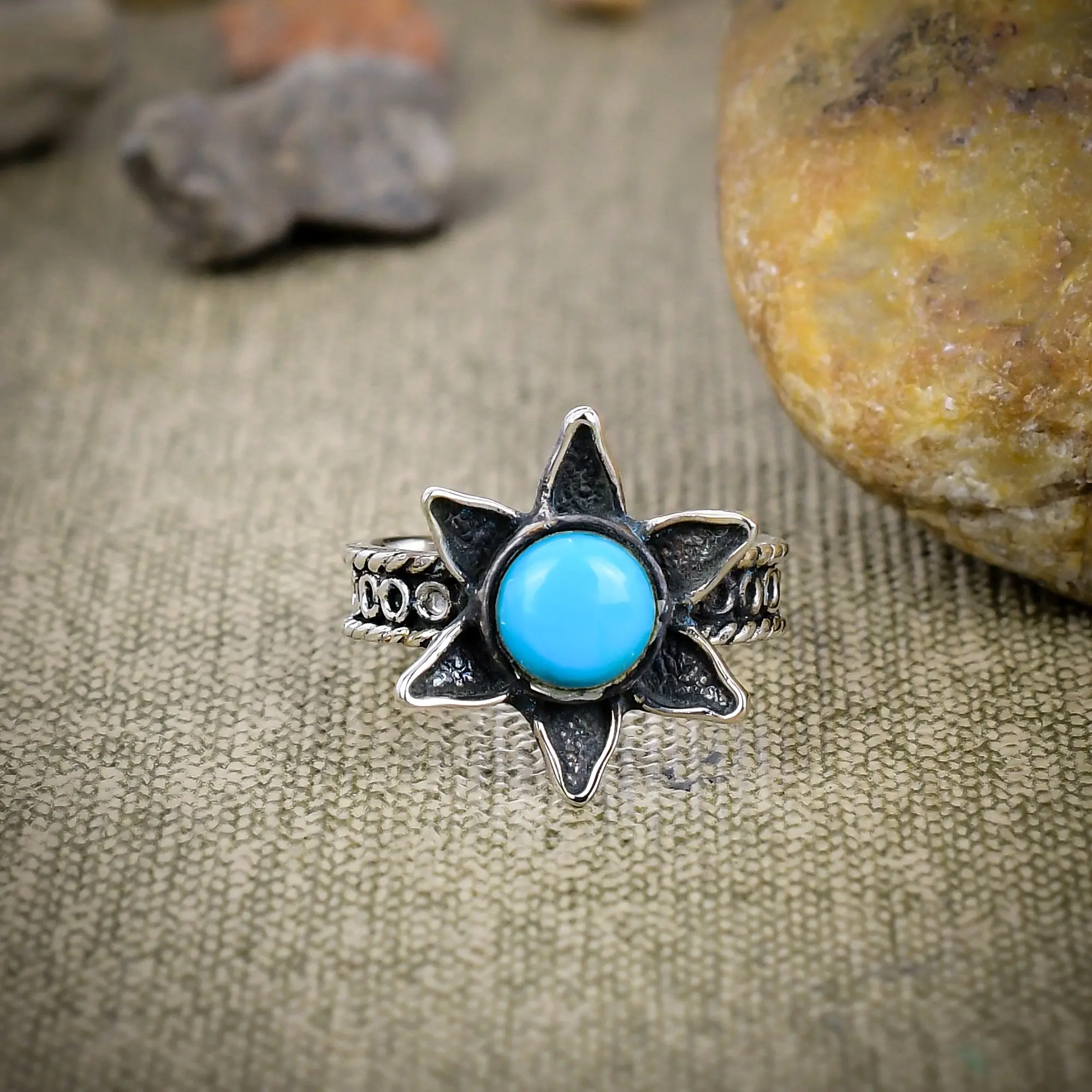 Sleeping Turquoise Ring