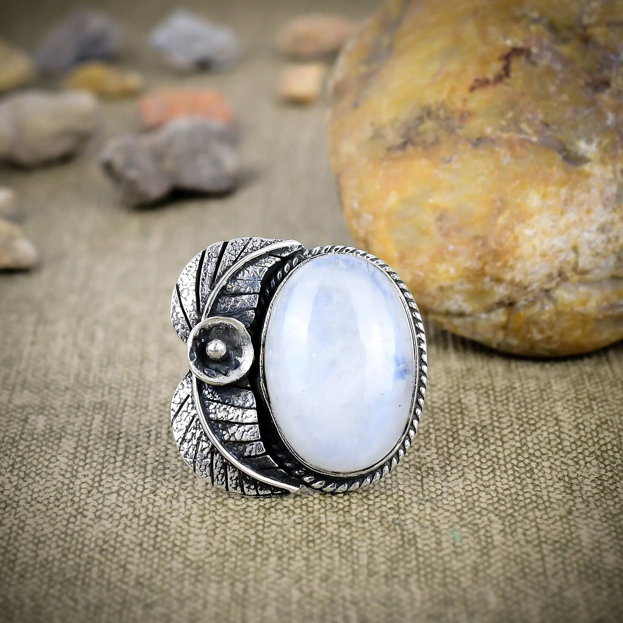 Moonstone Ring
