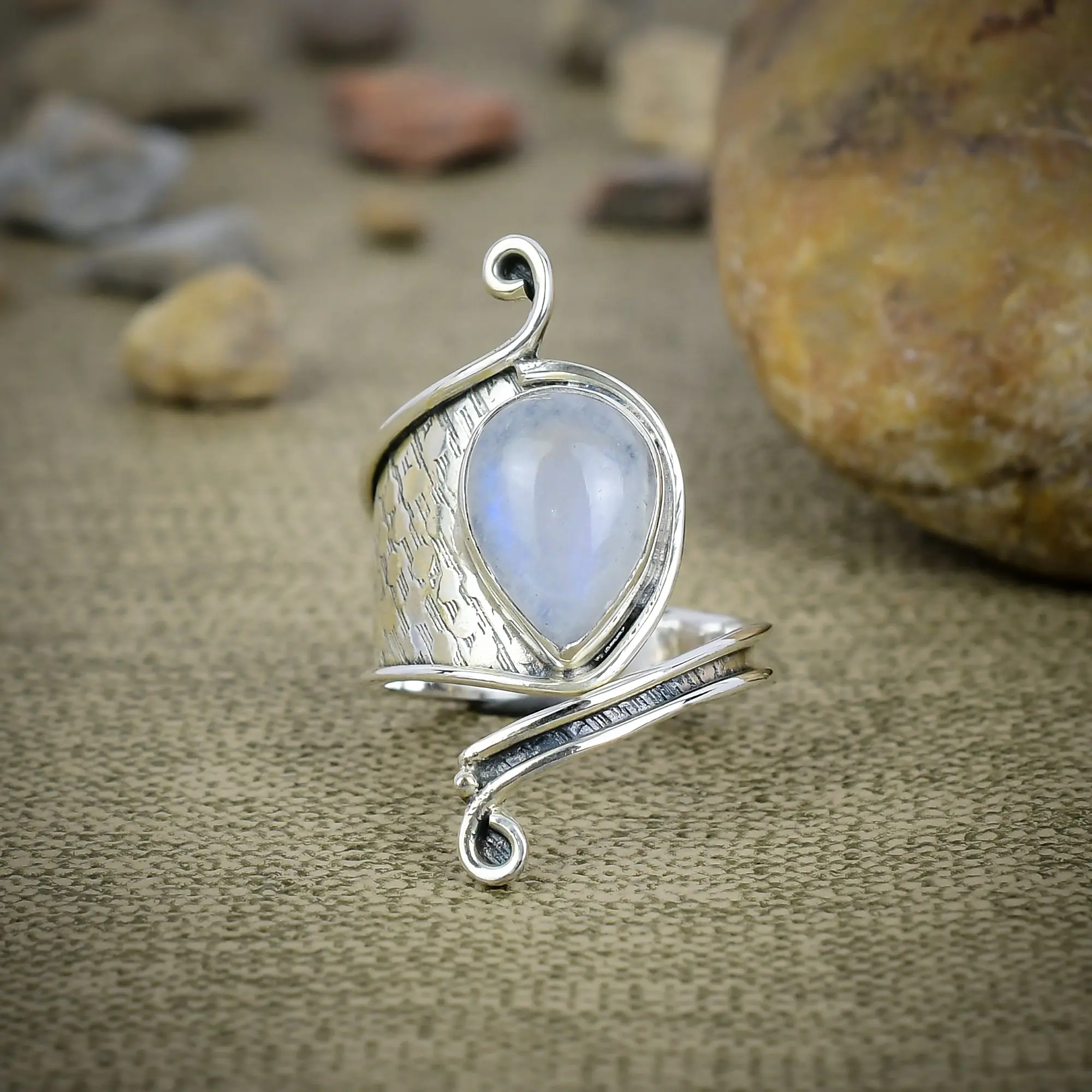Moonstone Ring