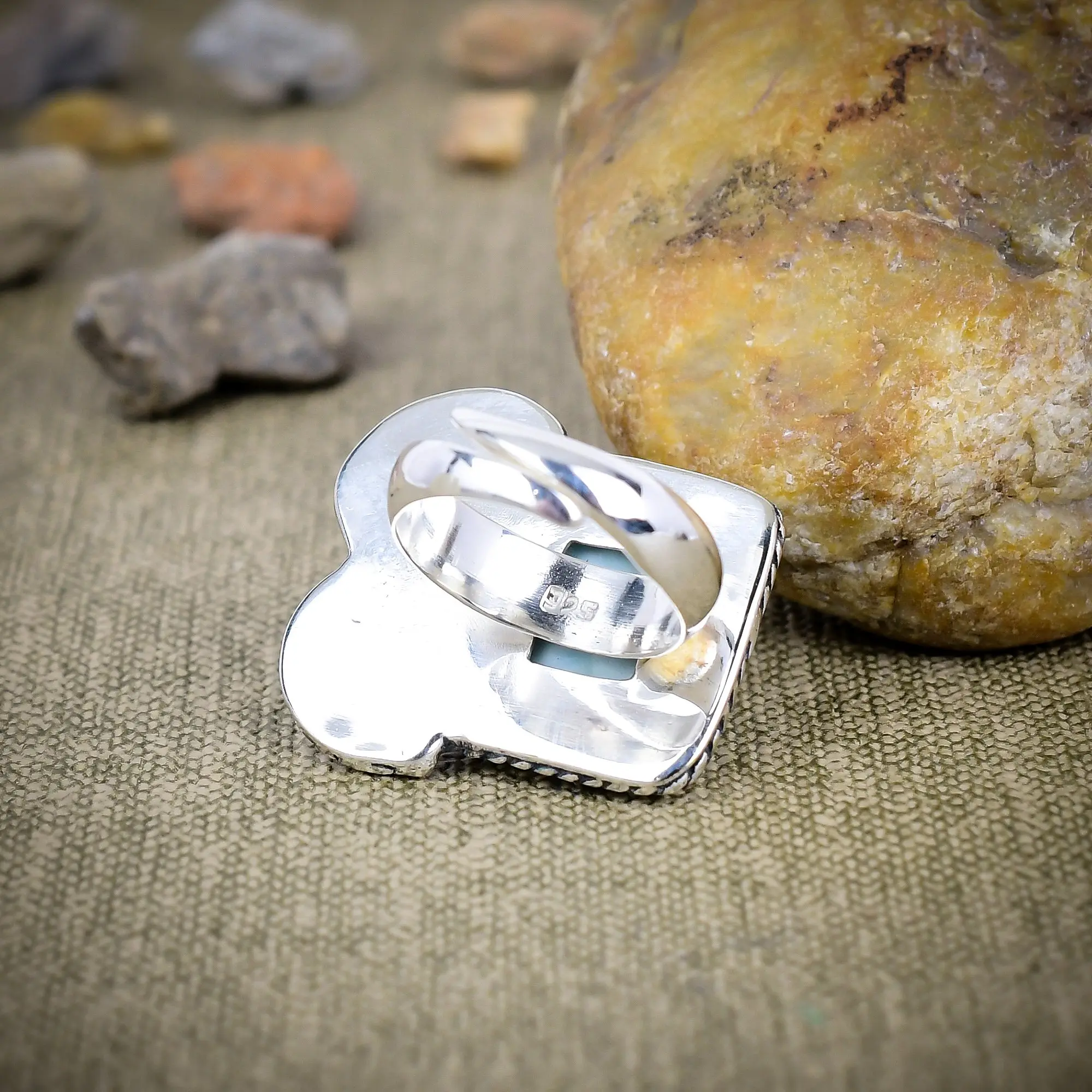 Larimar Ring