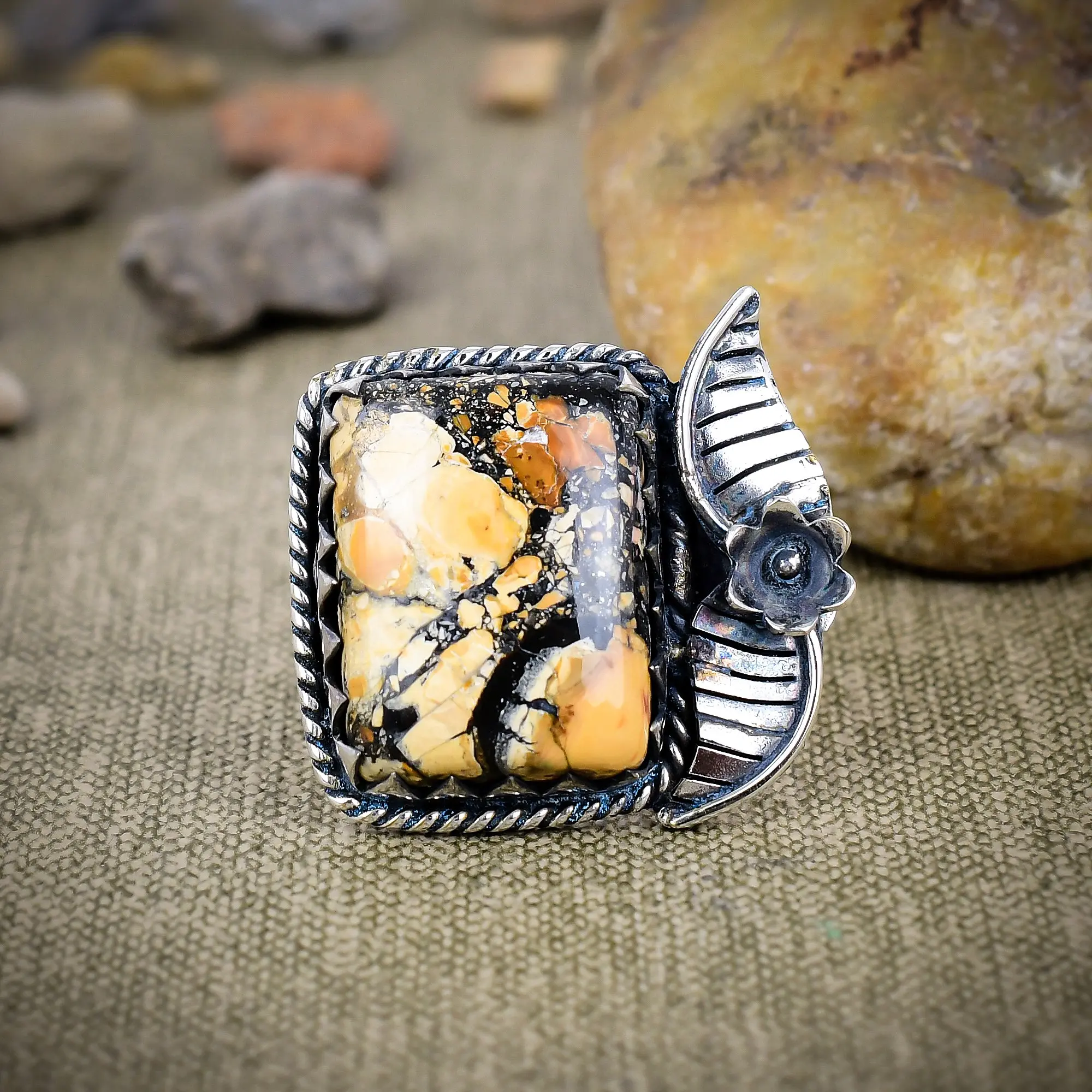 Malingano Jasper Ring