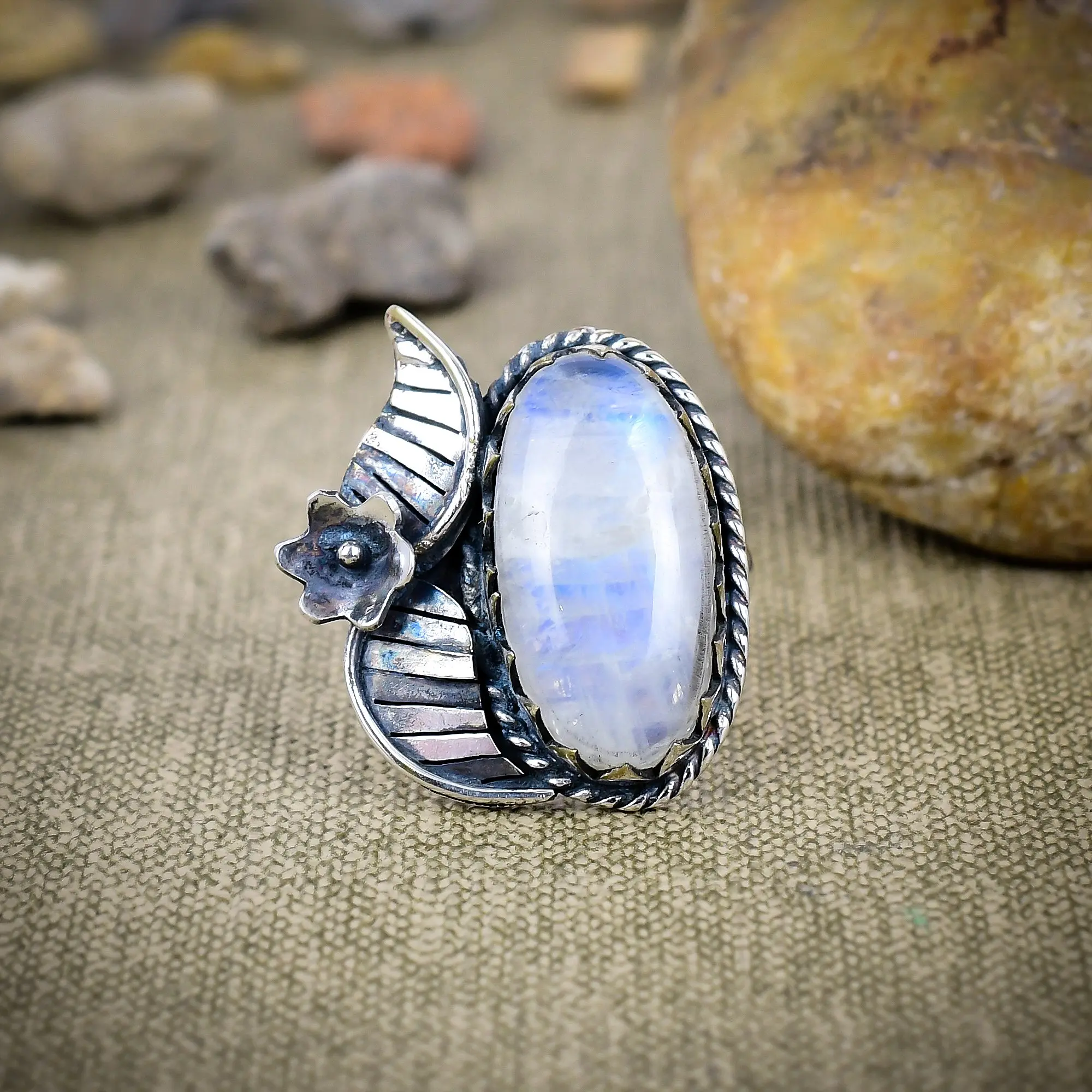 Moonstone Ring
