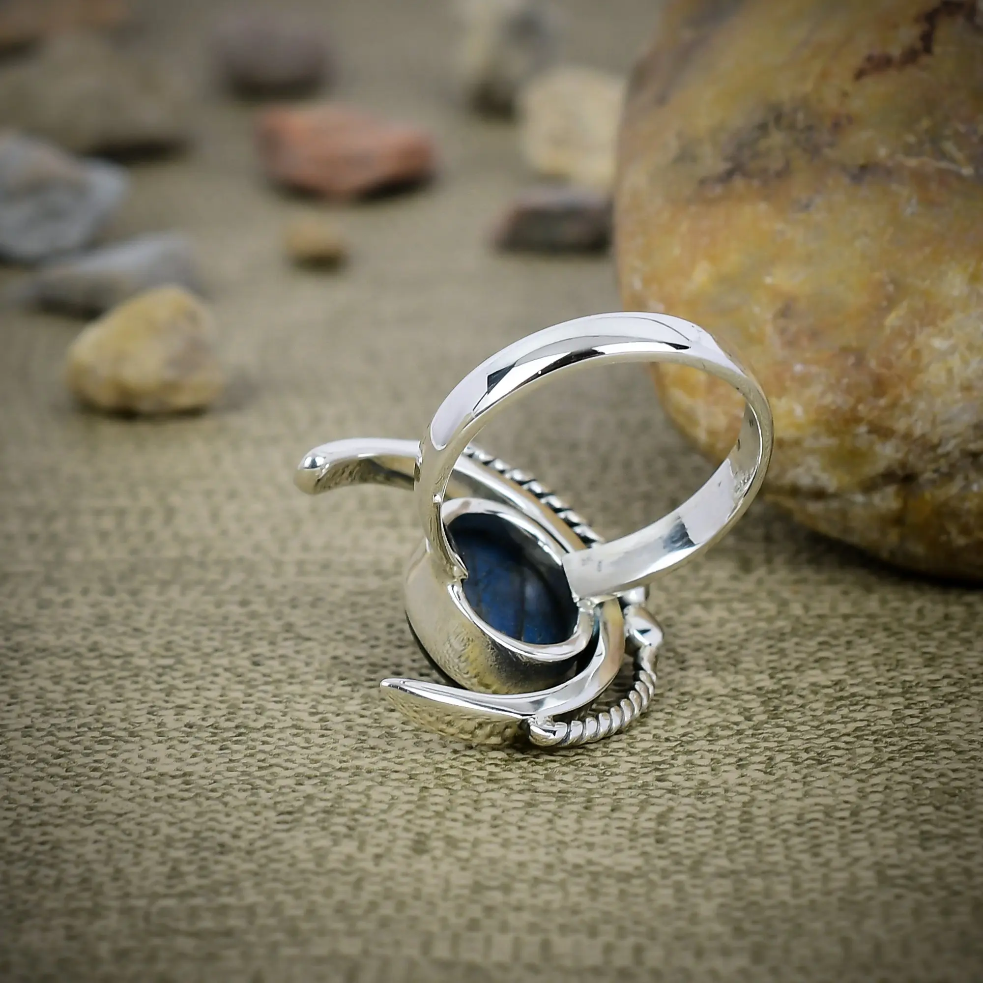 Labradorite Ring