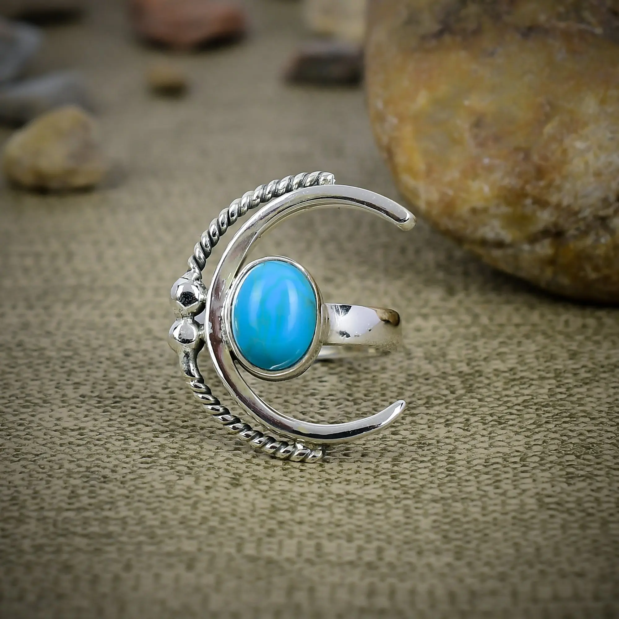Tibetan Turquoise Ring