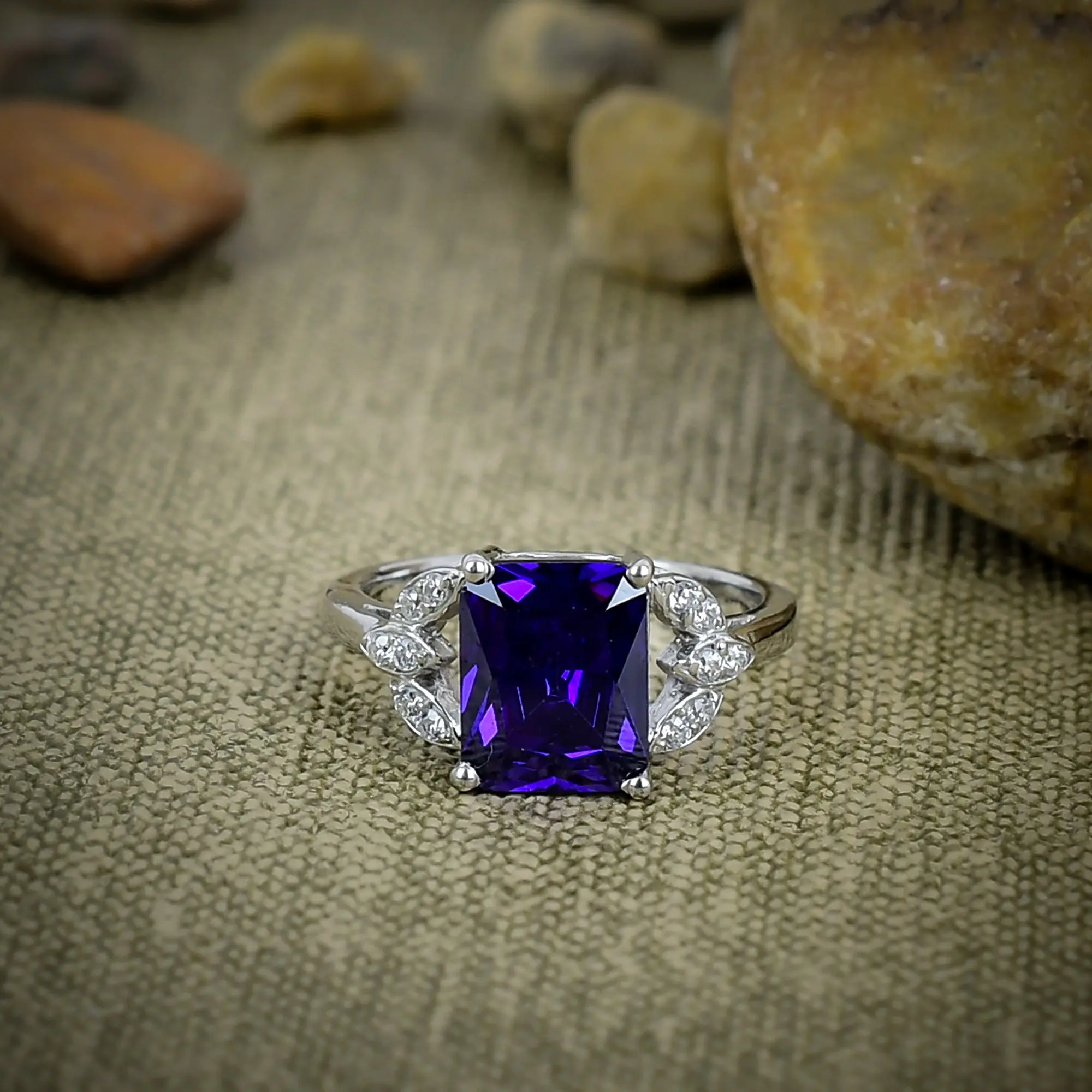 Blue Topaz Ring