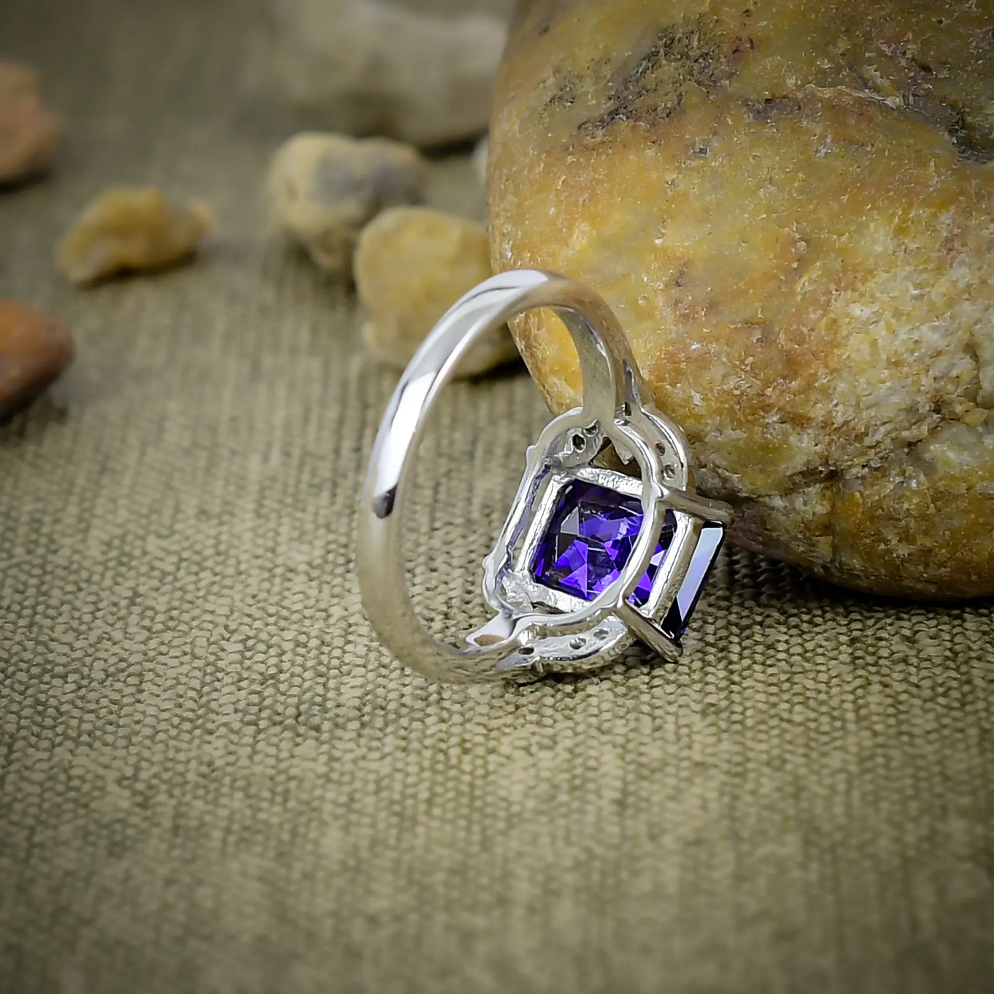 Blue Topaz Ring