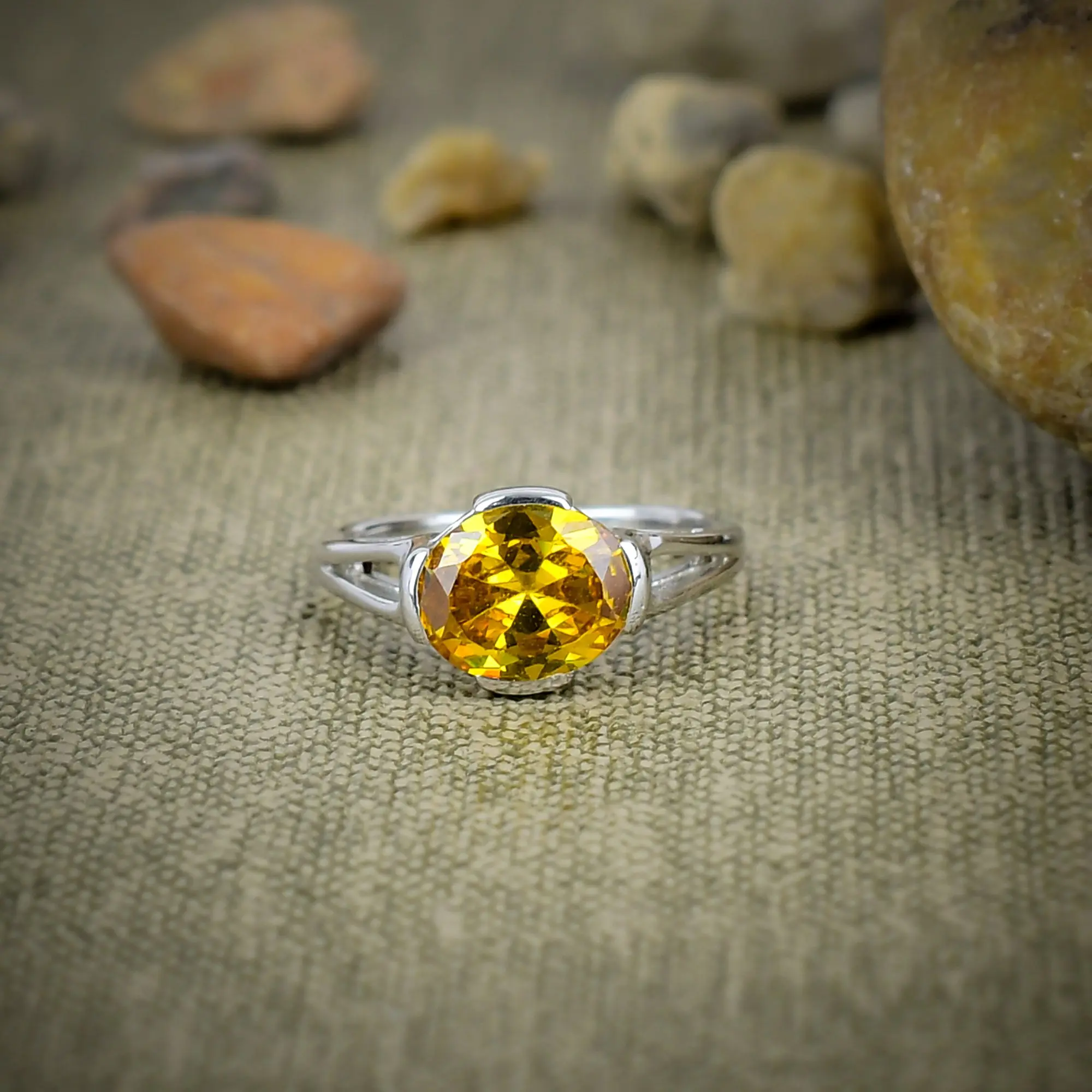 Citrine Ring