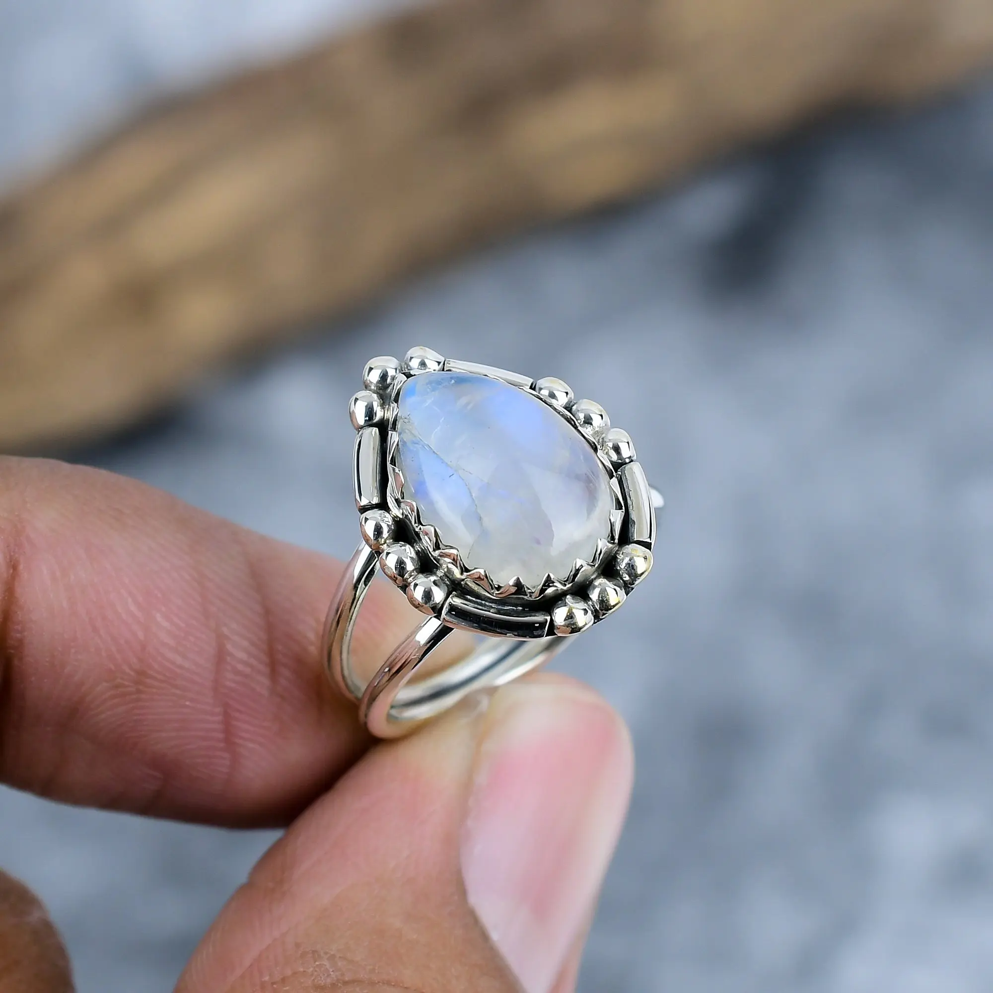 Moonstone Ring