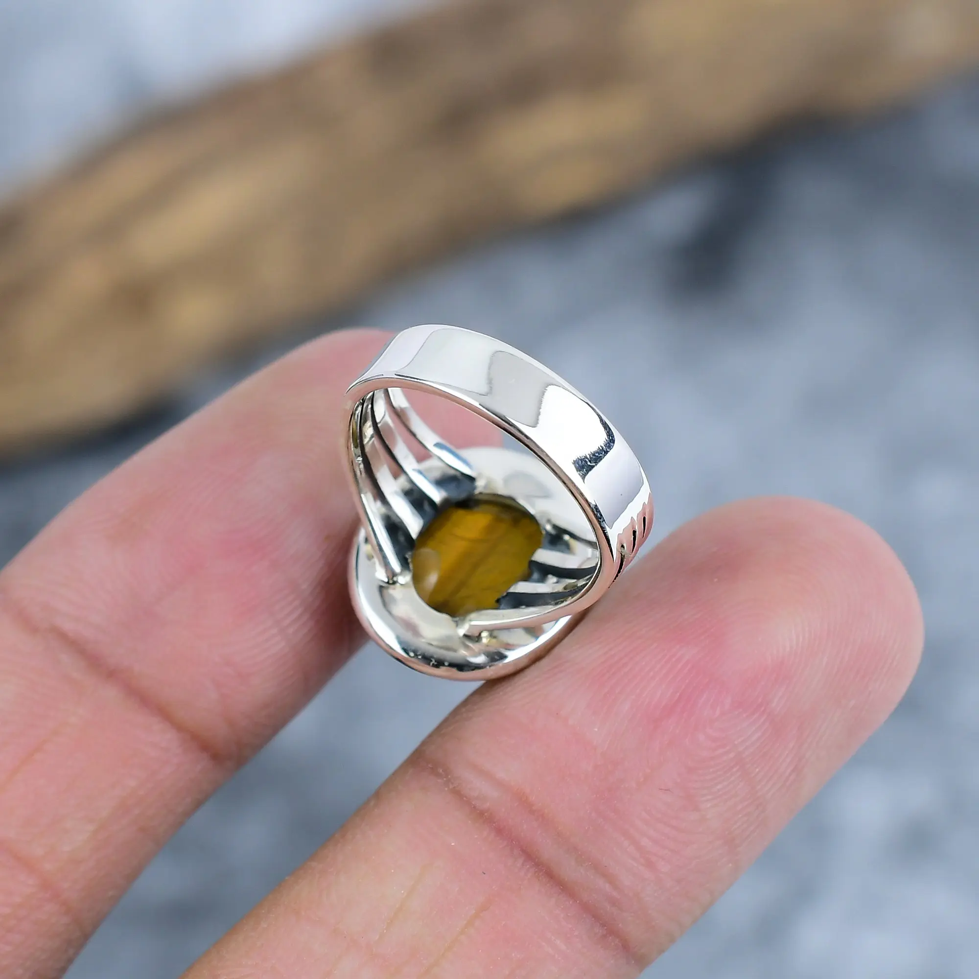 Tiger Eye Ring