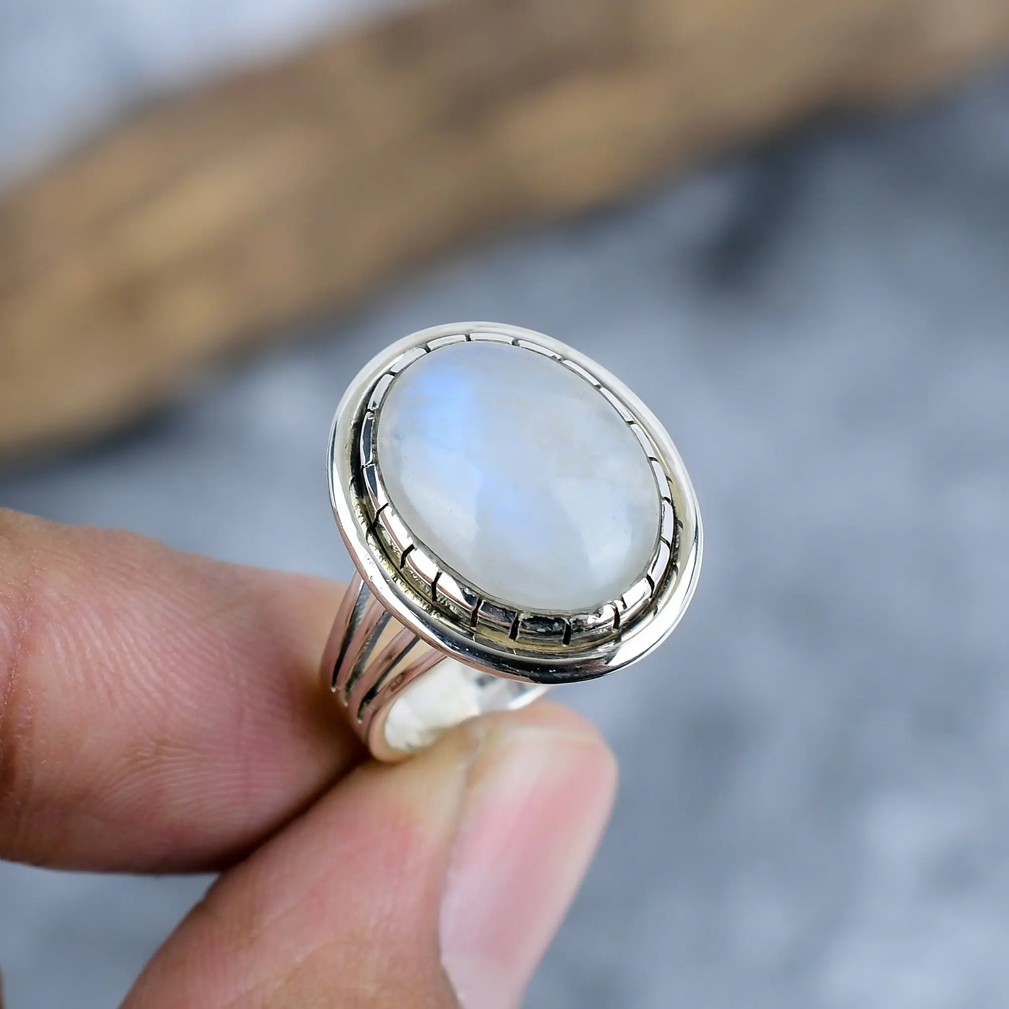 Moonstone Ring