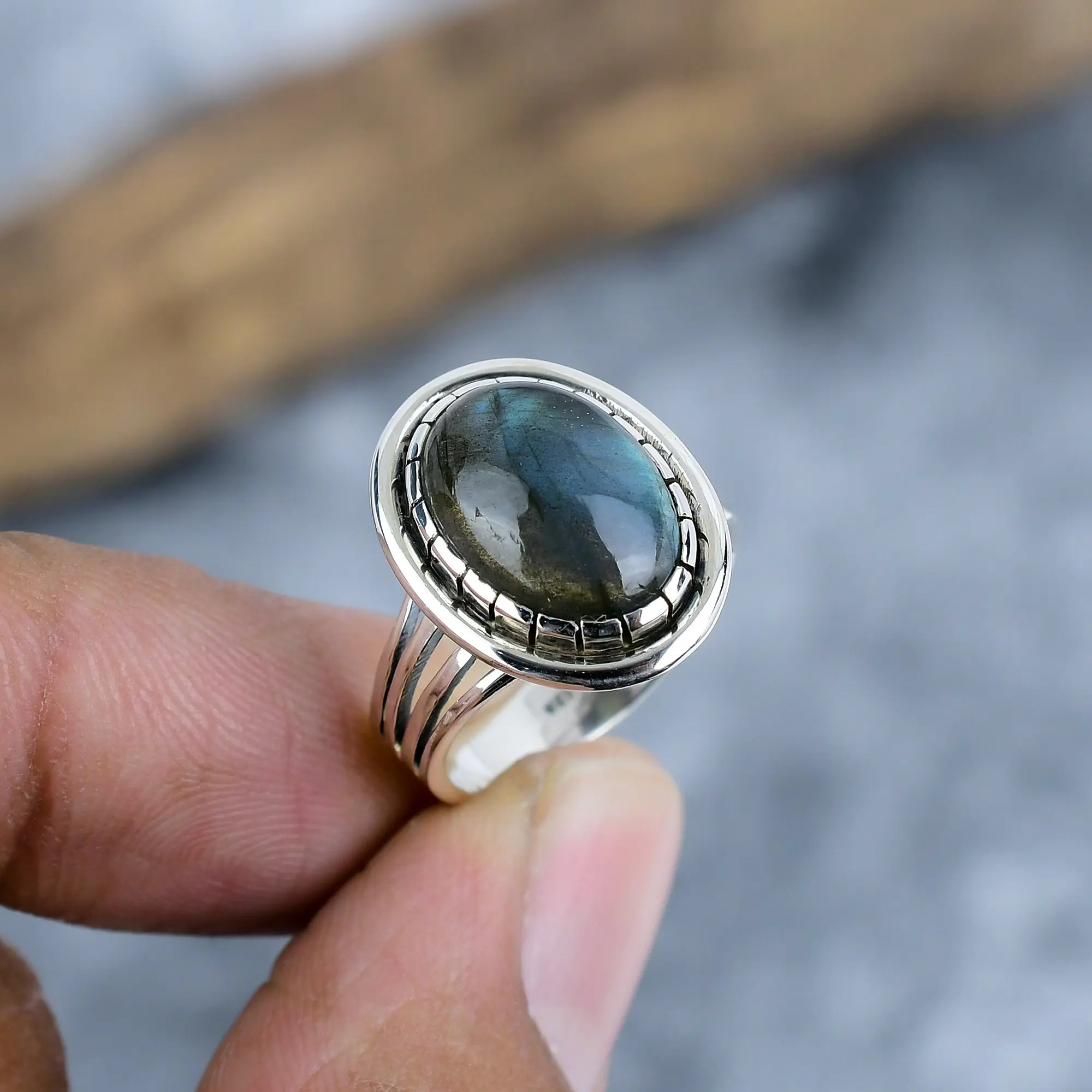 Labradorite Ring