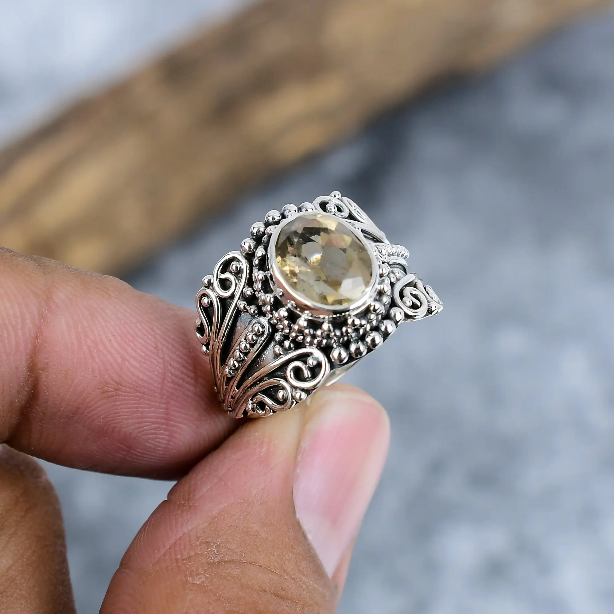 Citrine Ring