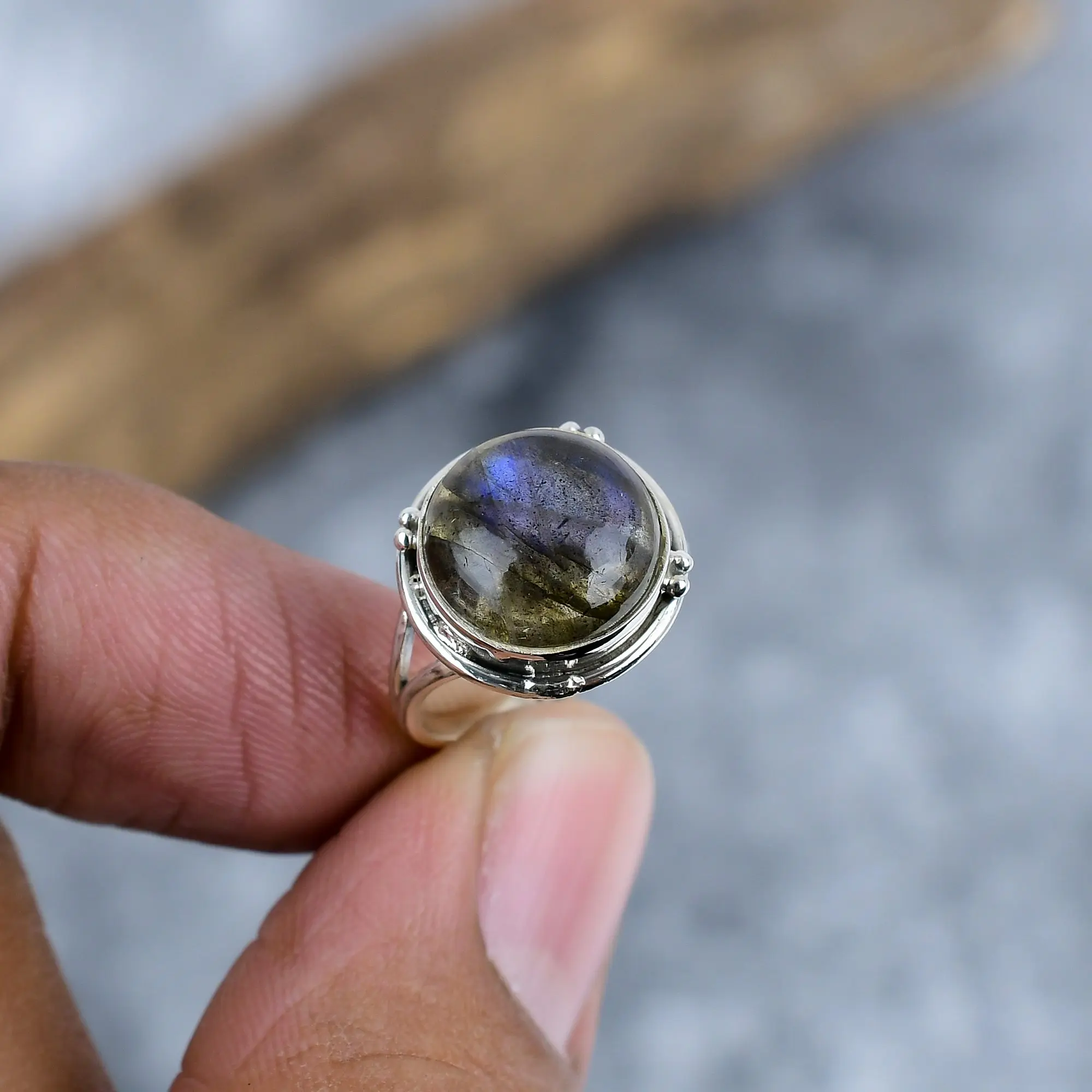 Labradorite Ring