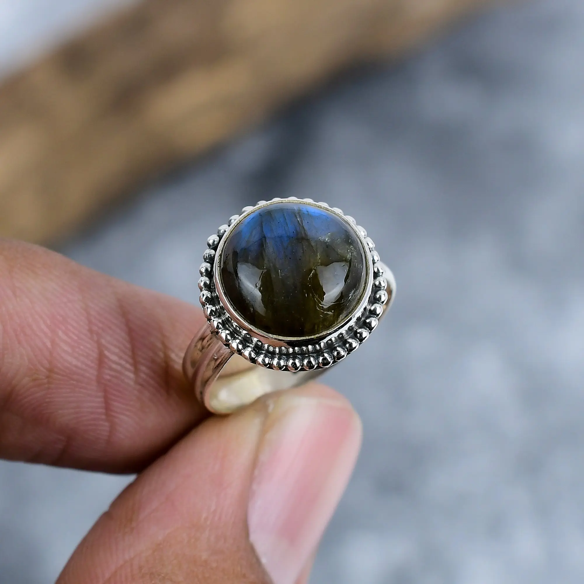 Labradorite Ring