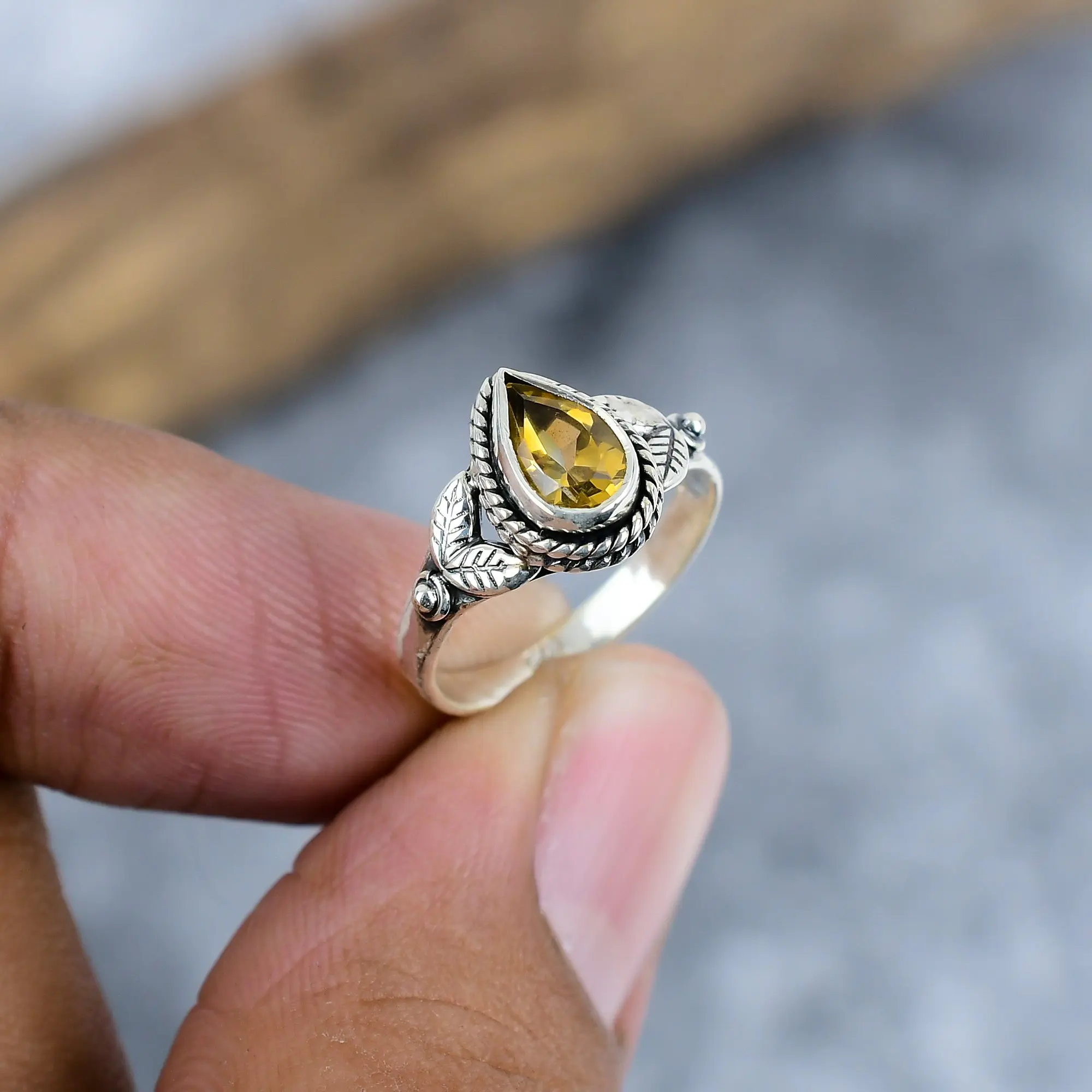 Citrine Ring