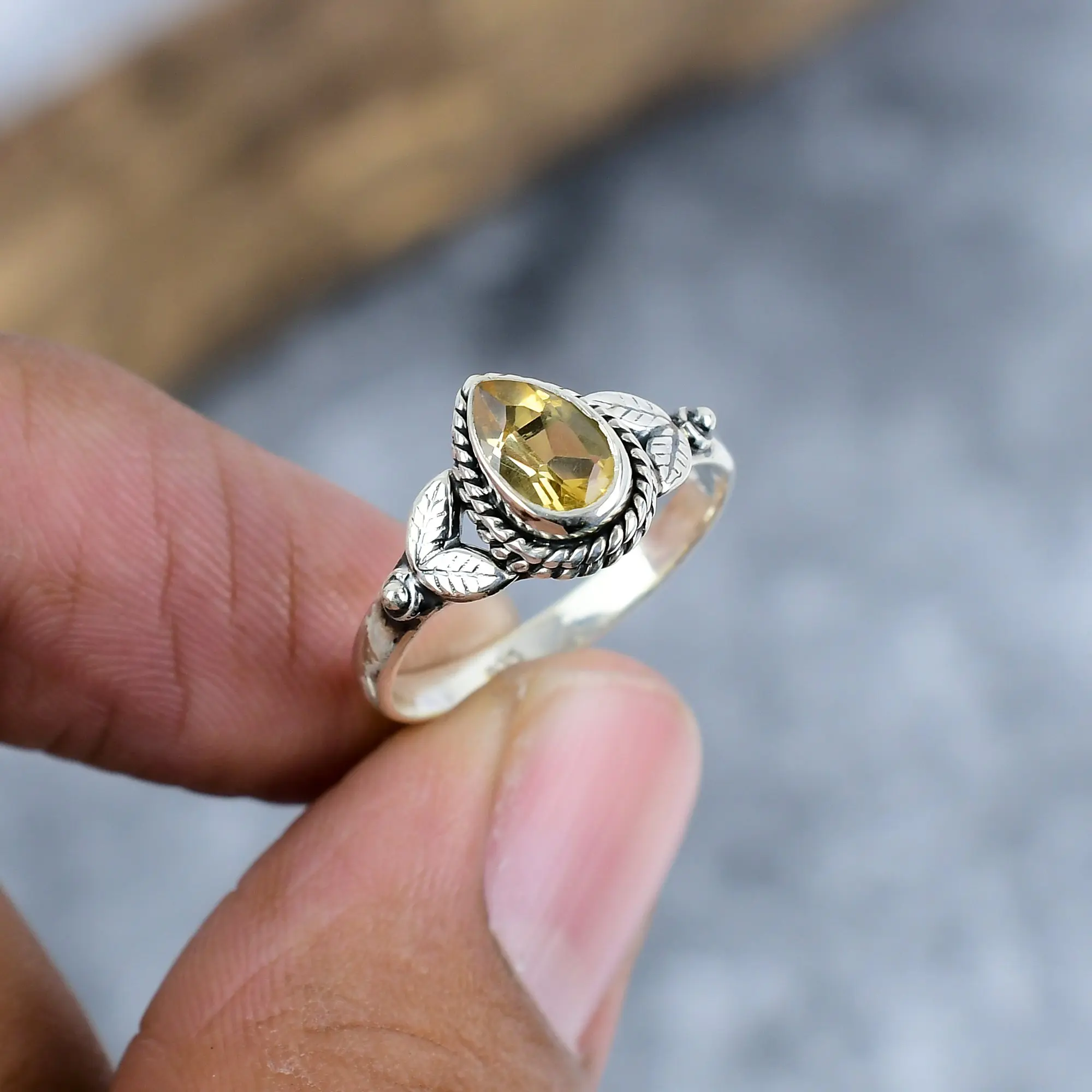 Citrine Ring
