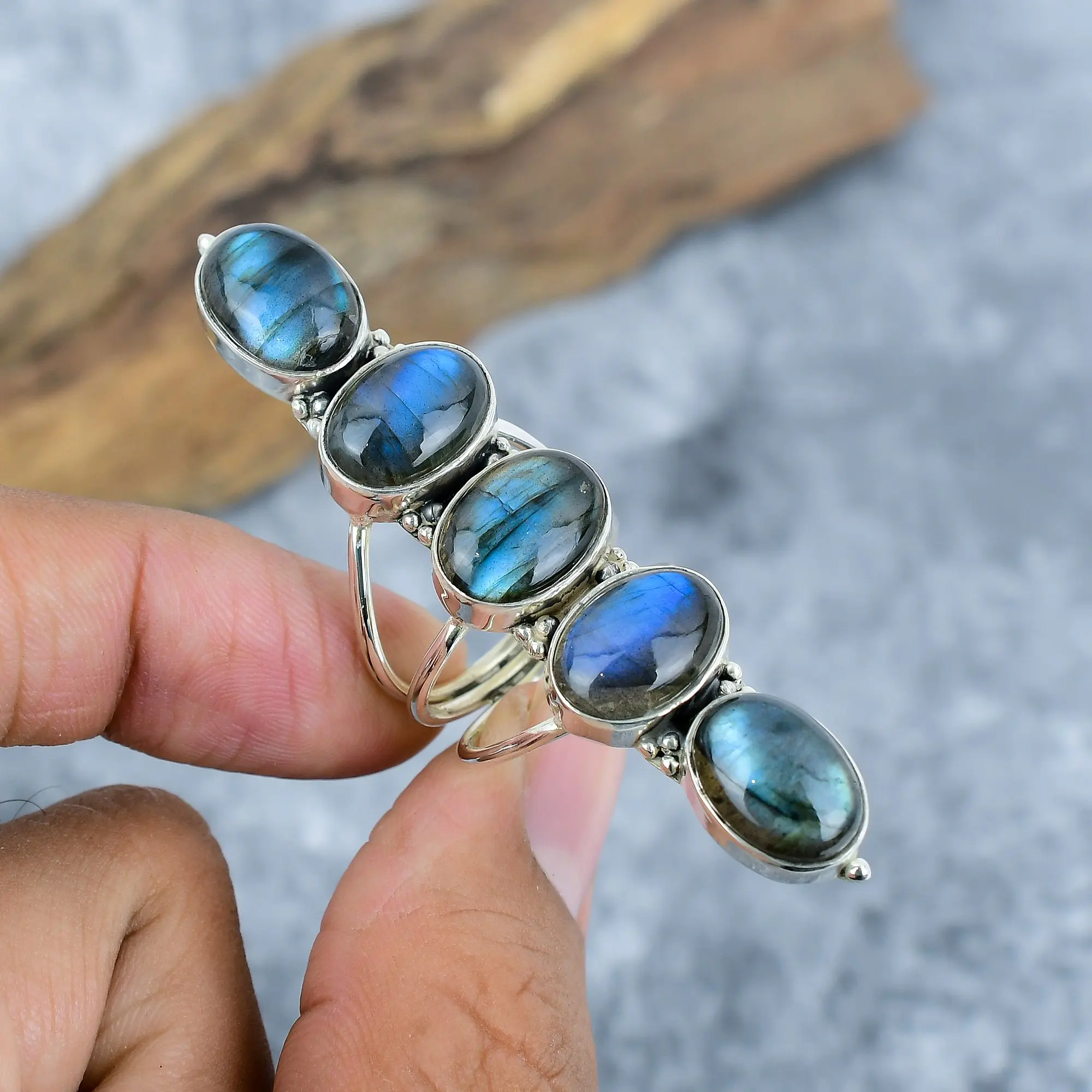 Labradorite Ring