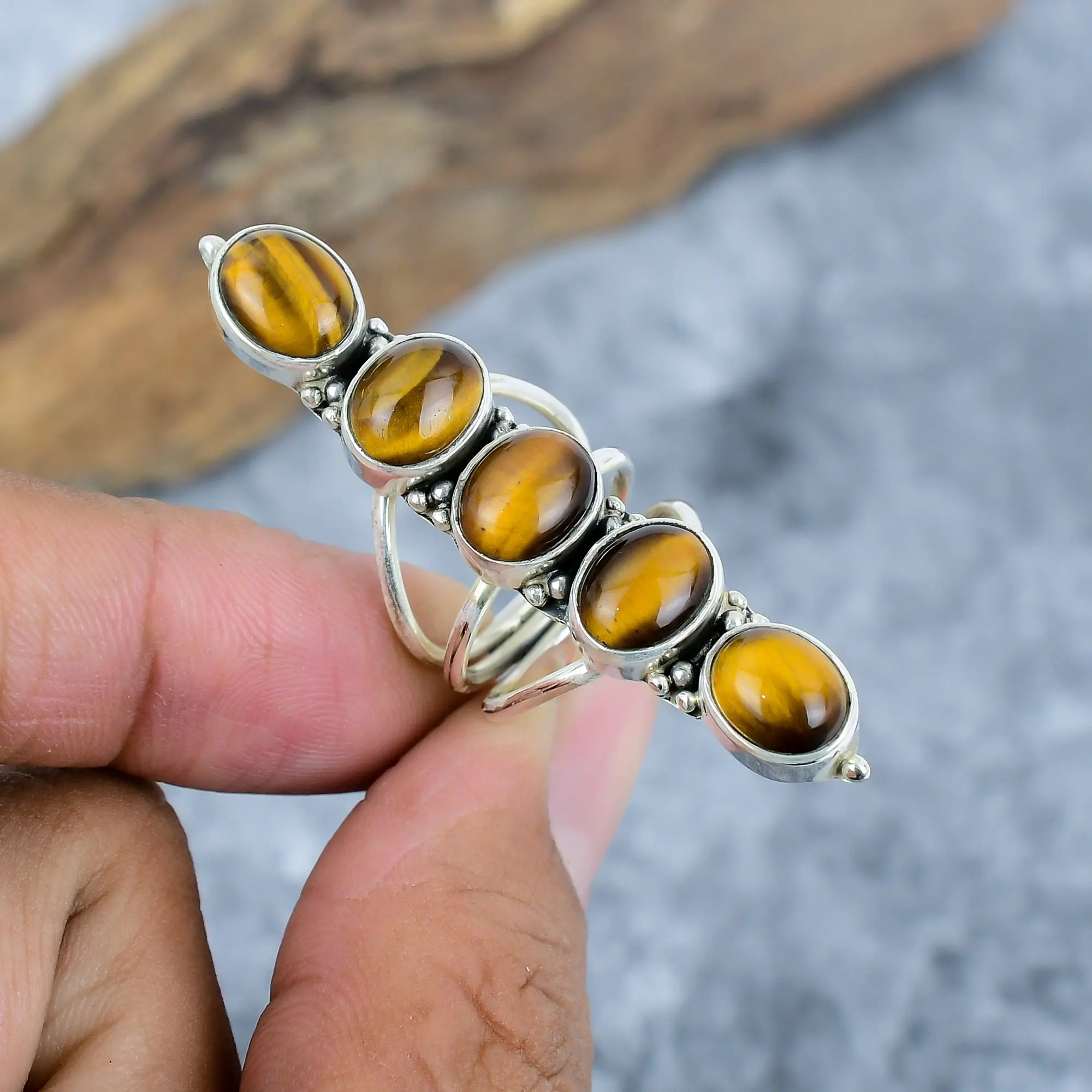 Tiger's Eye Ring
