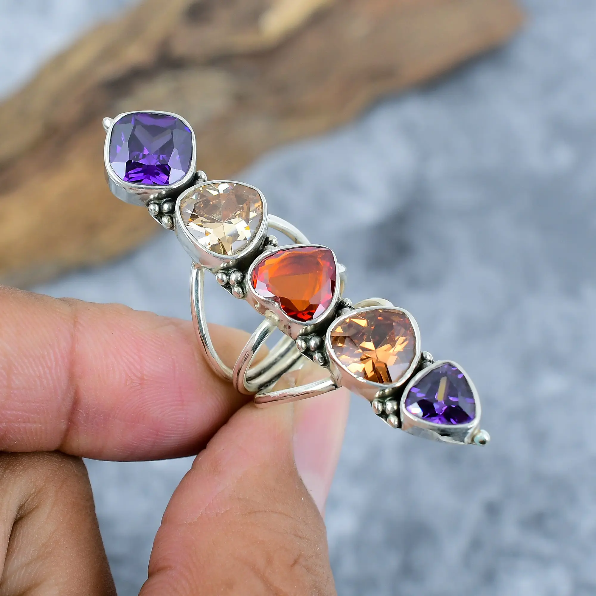 Moon Stone Ring