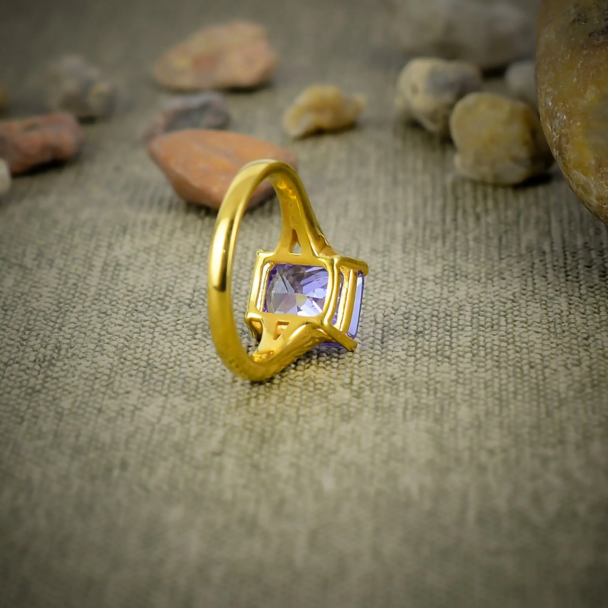 Sage Amethyst Ring