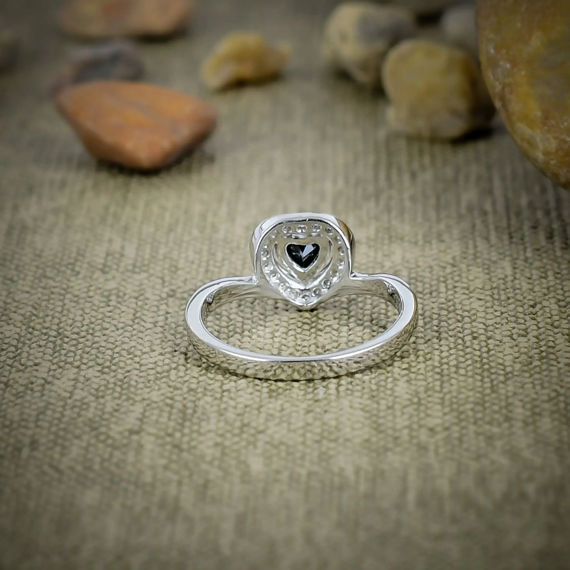 Black Spinel Ring