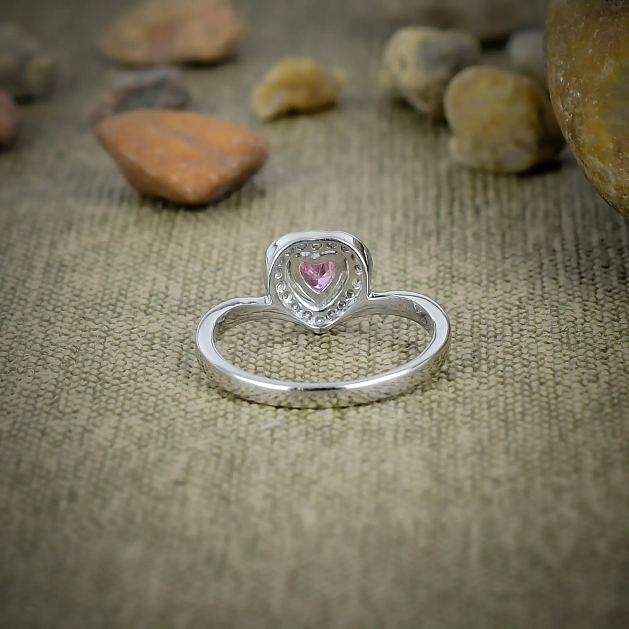 Pink Kunzite Ring