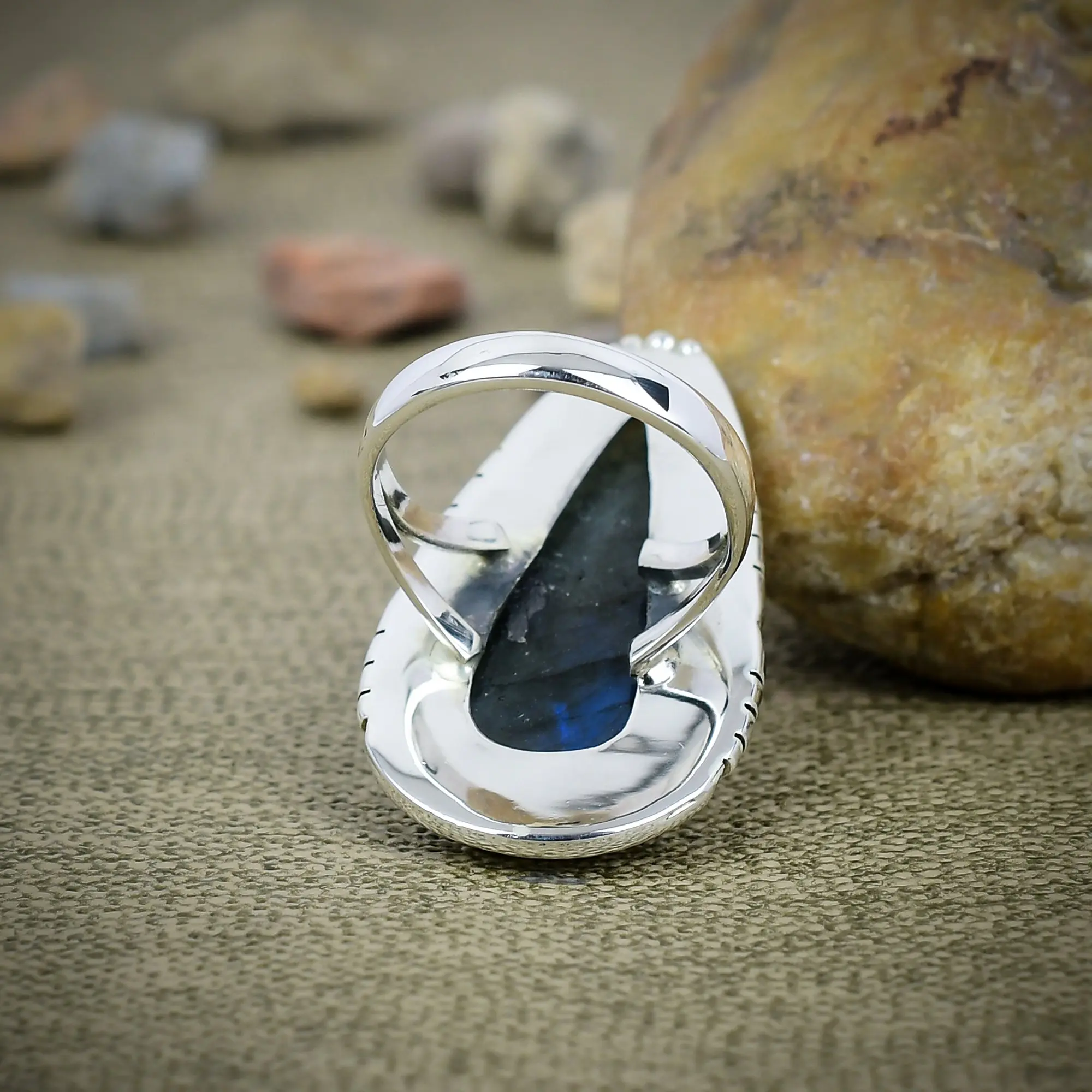 Labradorite Ring