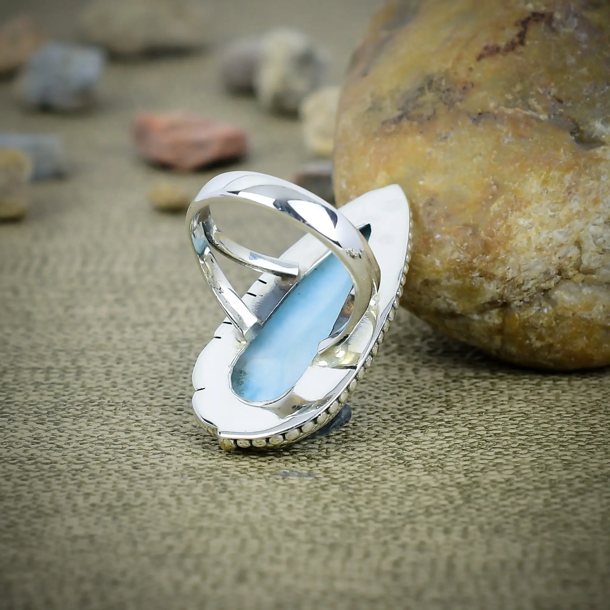Larimar Ring